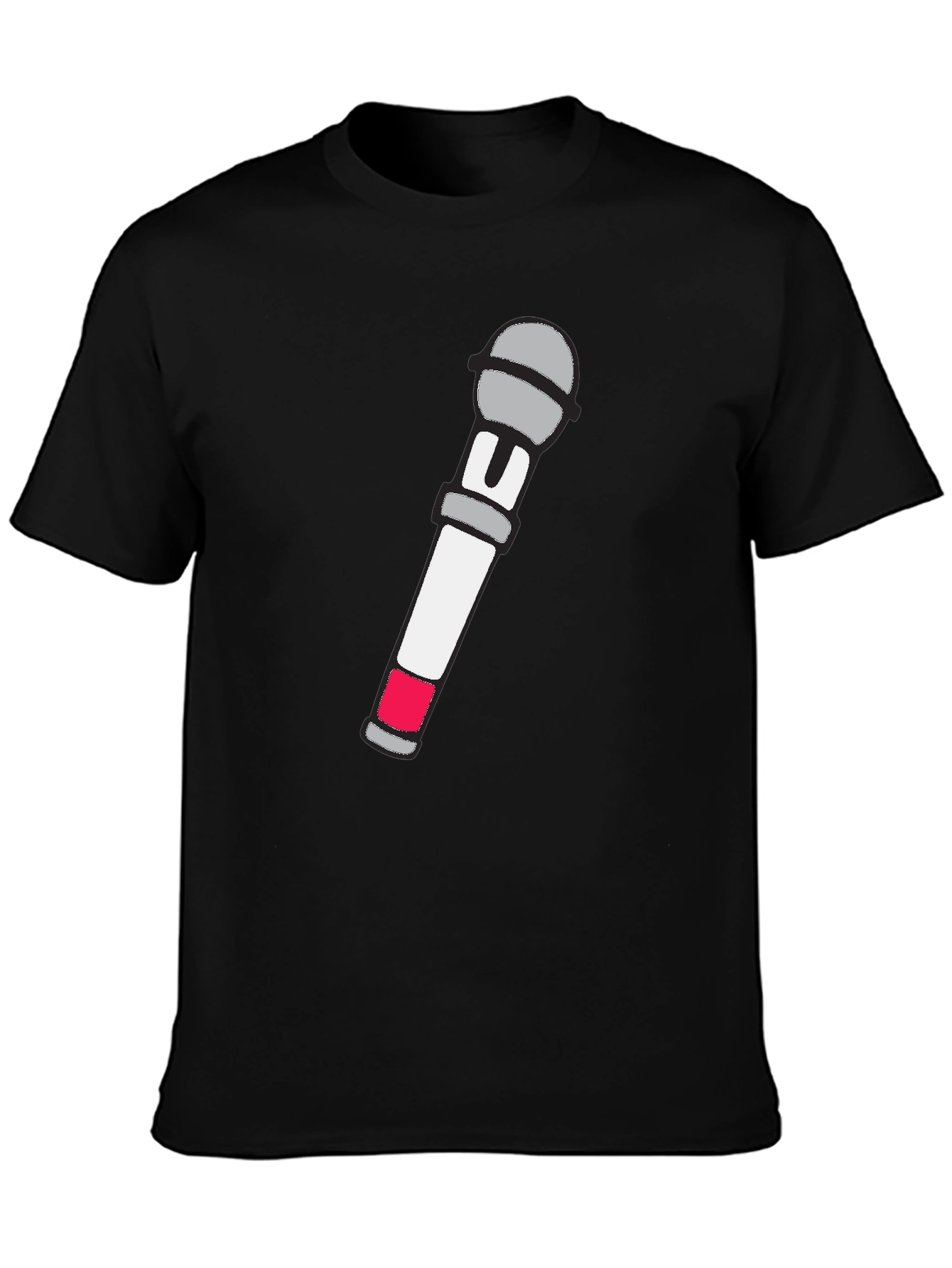 Karaoke King T-Shirt - Microphone Graphic Tee