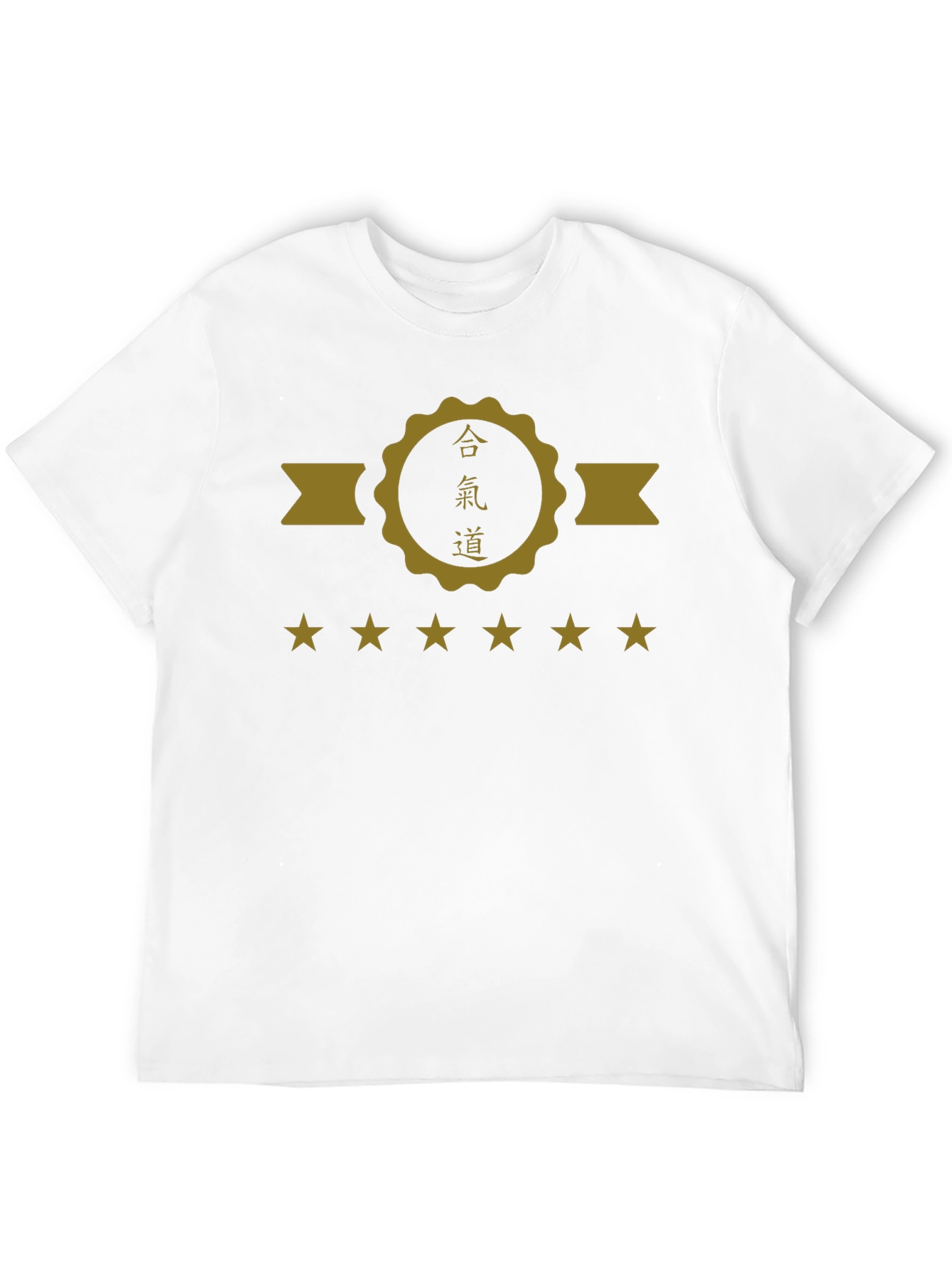 Aikido Kanji Star Graphic Tee - Black