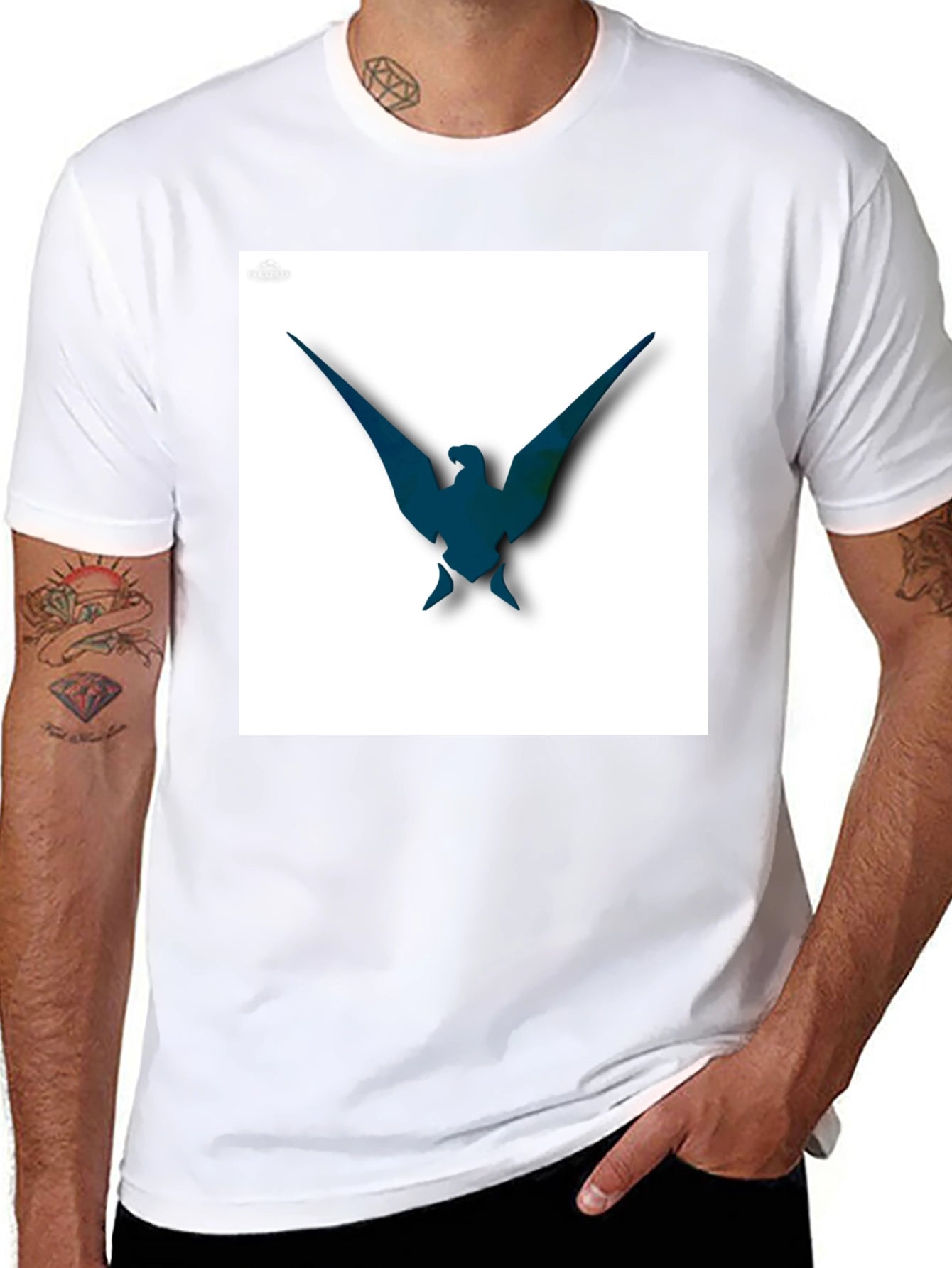 Eagle Graphic Black T-Shirt - Stylish and Comfortable