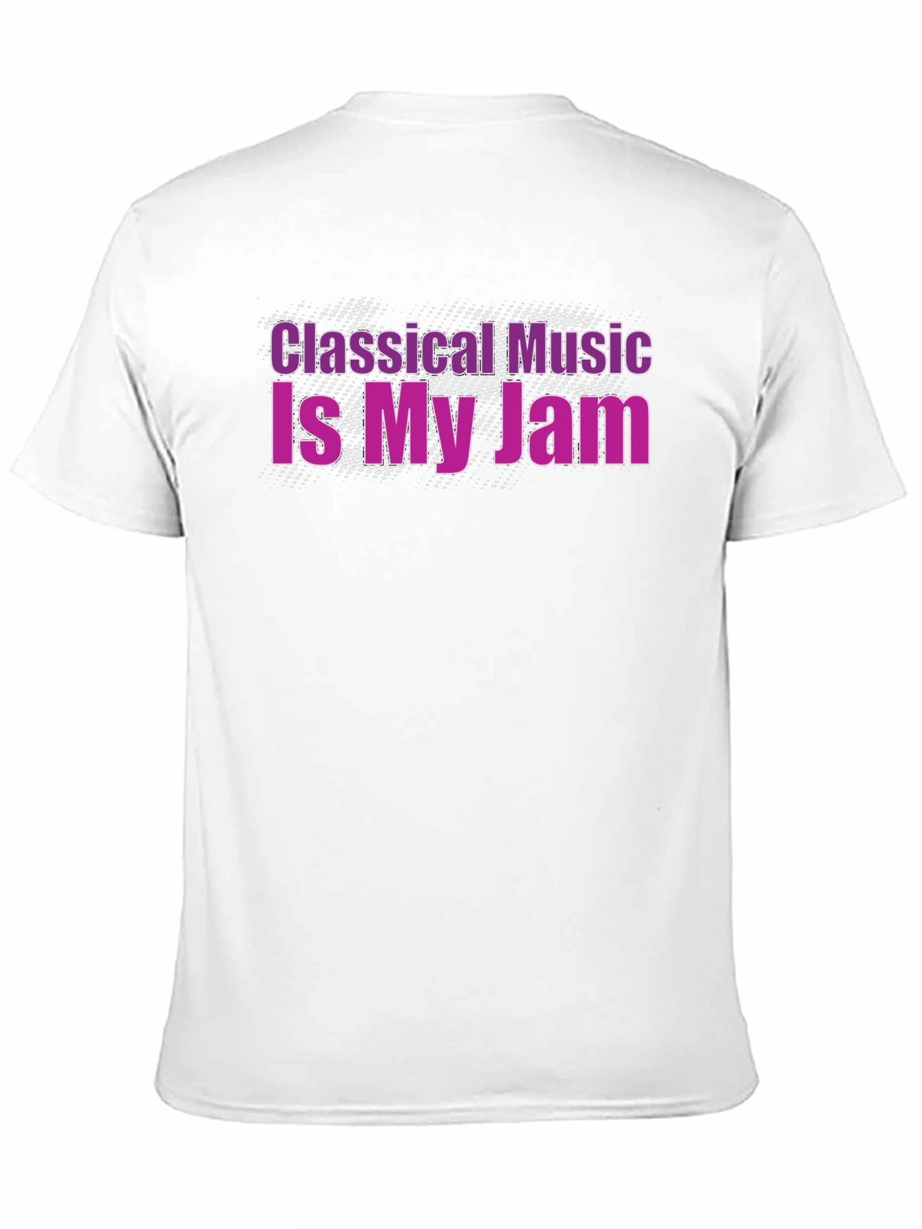 Classical Music Is My Jam Black T-Shirt
