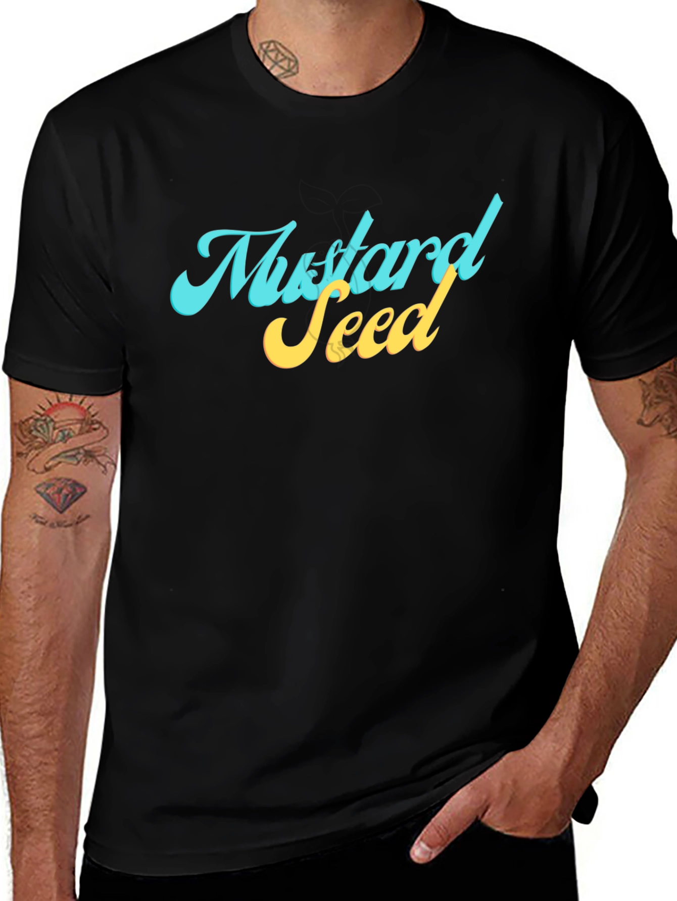Mustard Seed Graphic Tee - Trendy Christian Apparel