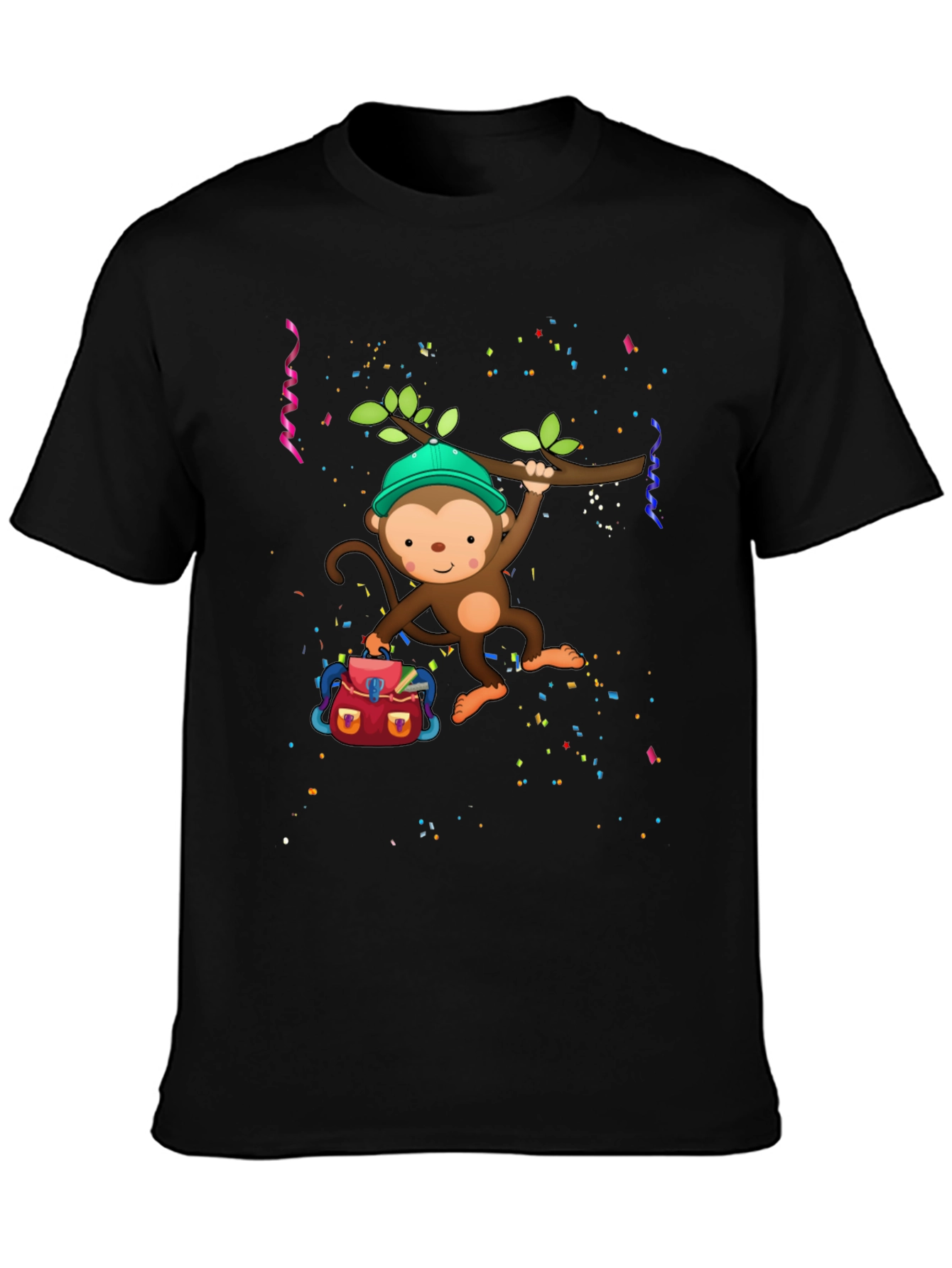 Monkey Graphic T-Shirt
