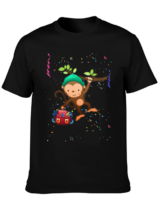 Monkey Graphic T-Shirt