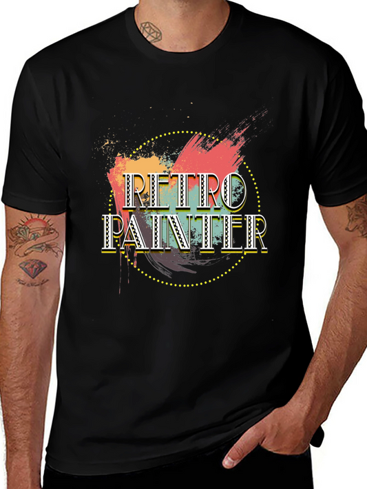 Retro Painter T-Shirt - Unique Design