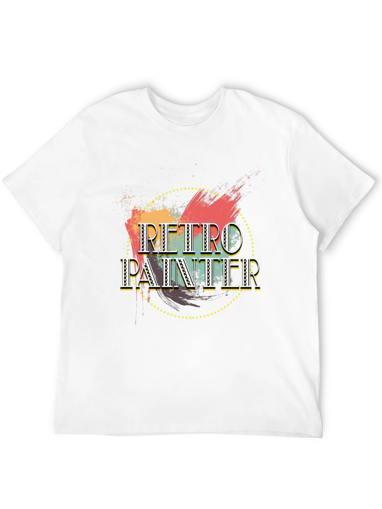 Retro Painter T-Shirt - Unique Design