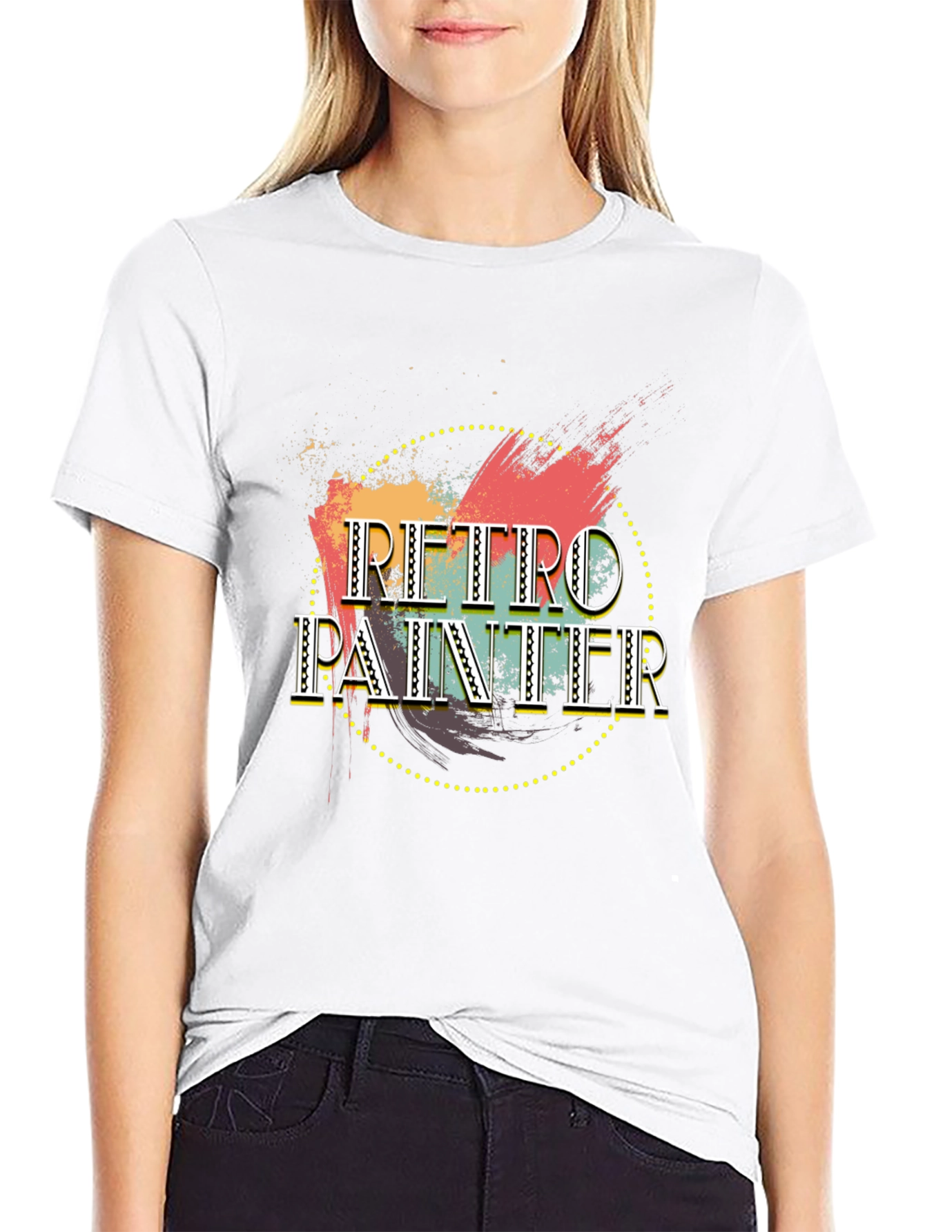Retro Painter T-Shirt - Unique Design