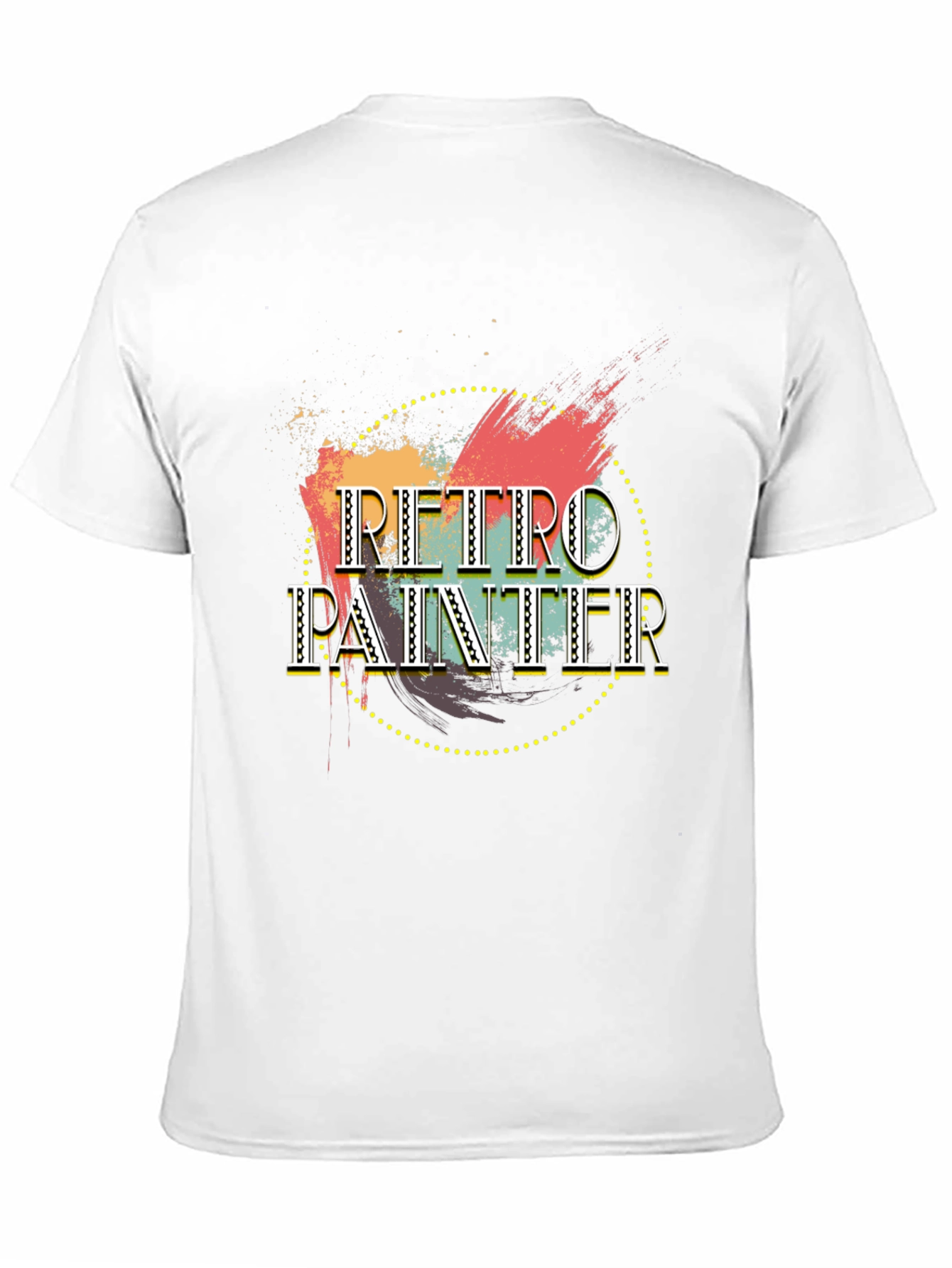 Retro Painter T-Shirt - Unique Design
