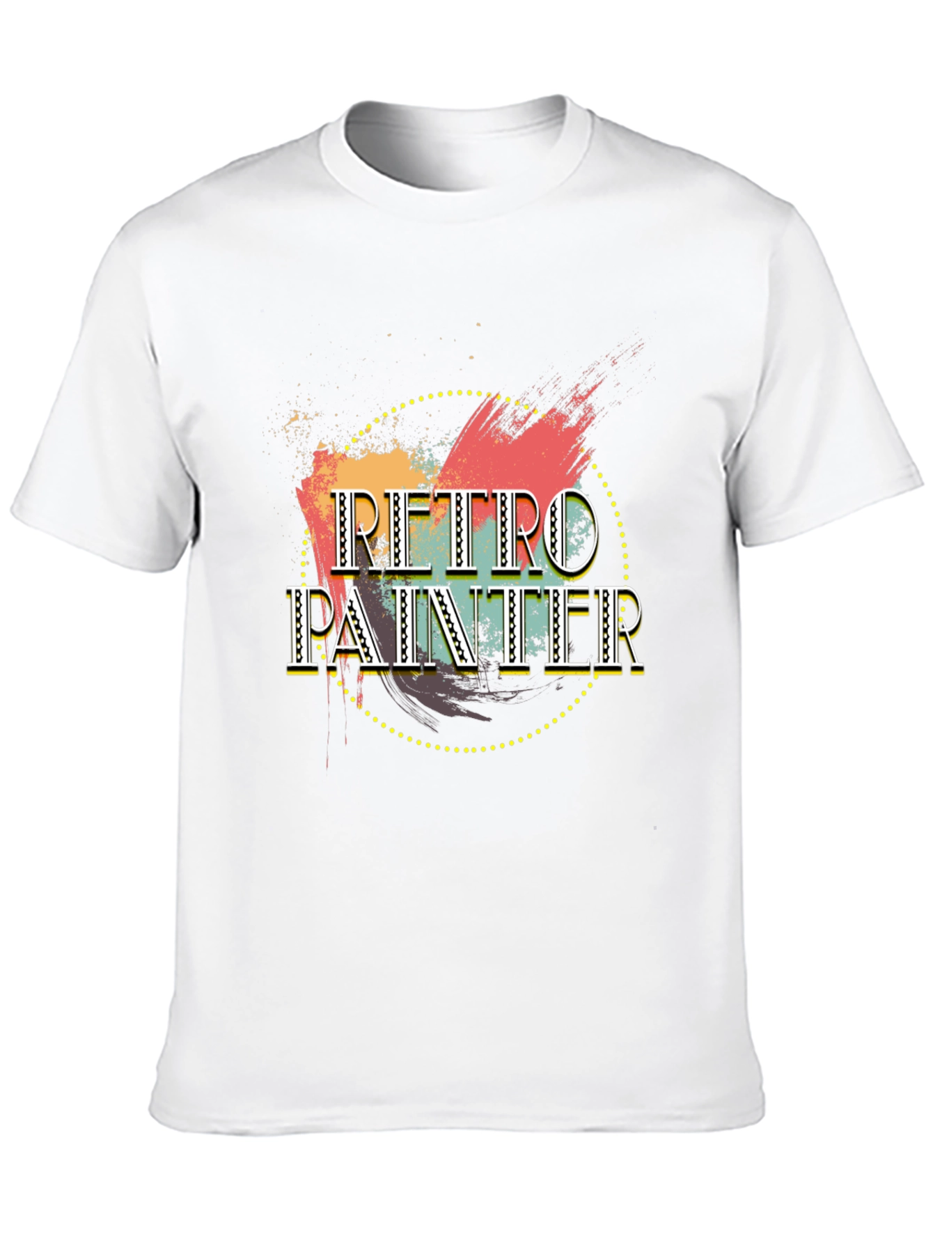 Retro Painter T-Shirt - Unique Design