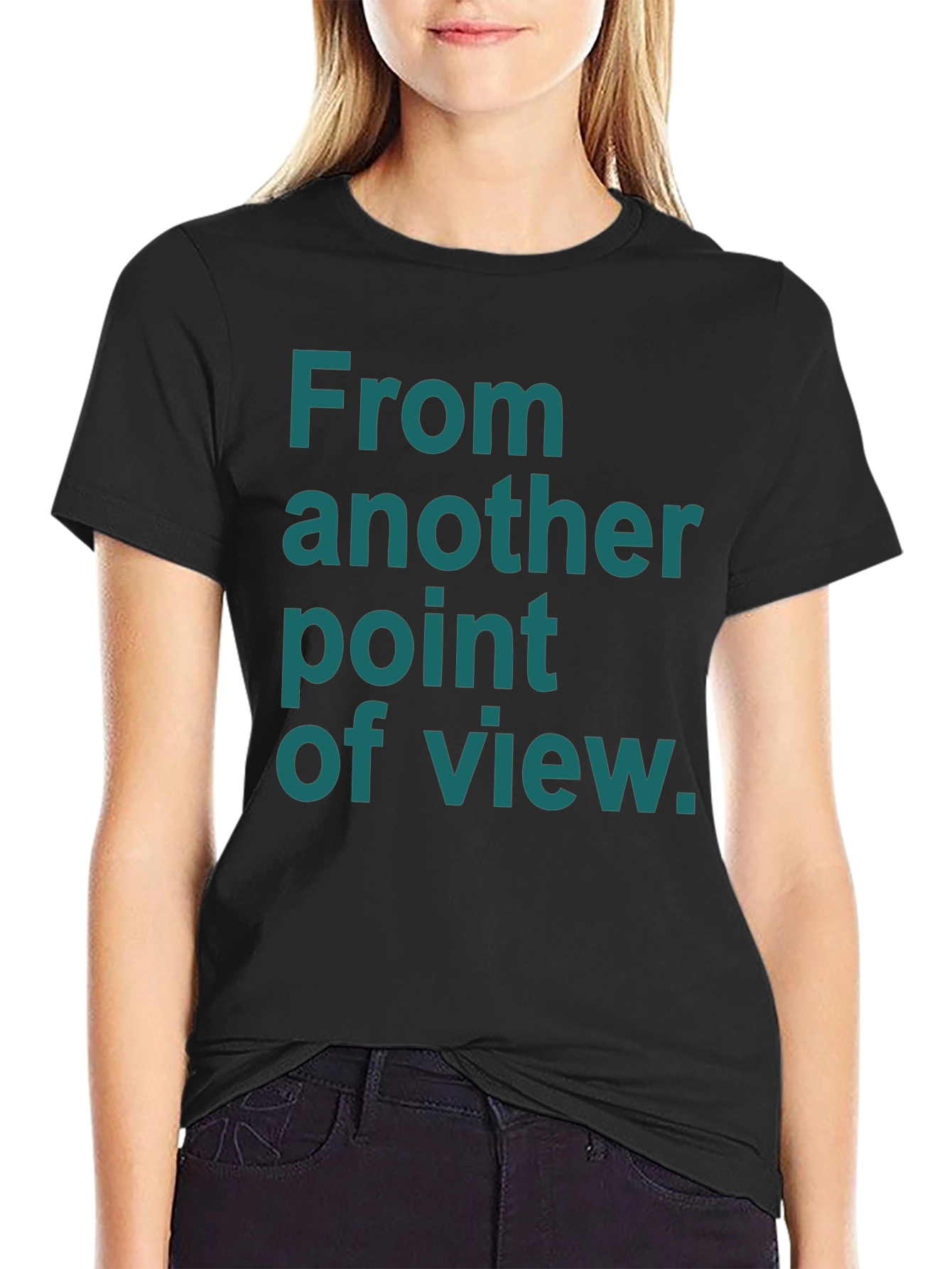 From Another Point of View Black T-Shirt