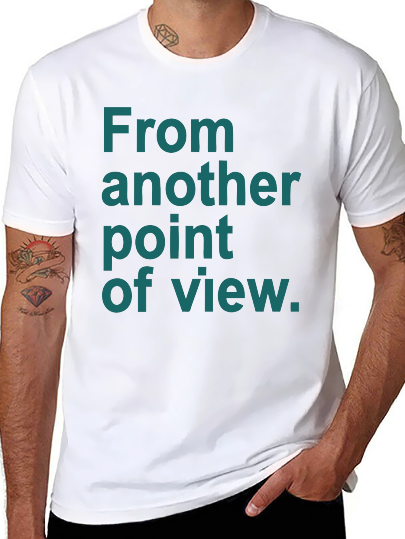 From Another Point of View Black T-Shirt