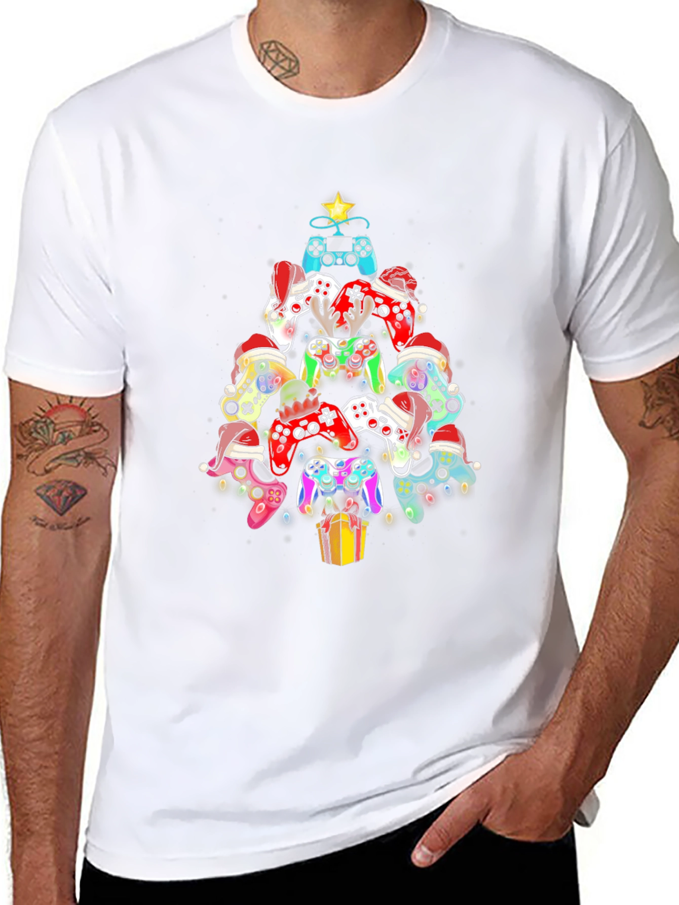 Gaming Christmas Tree T-Shirt