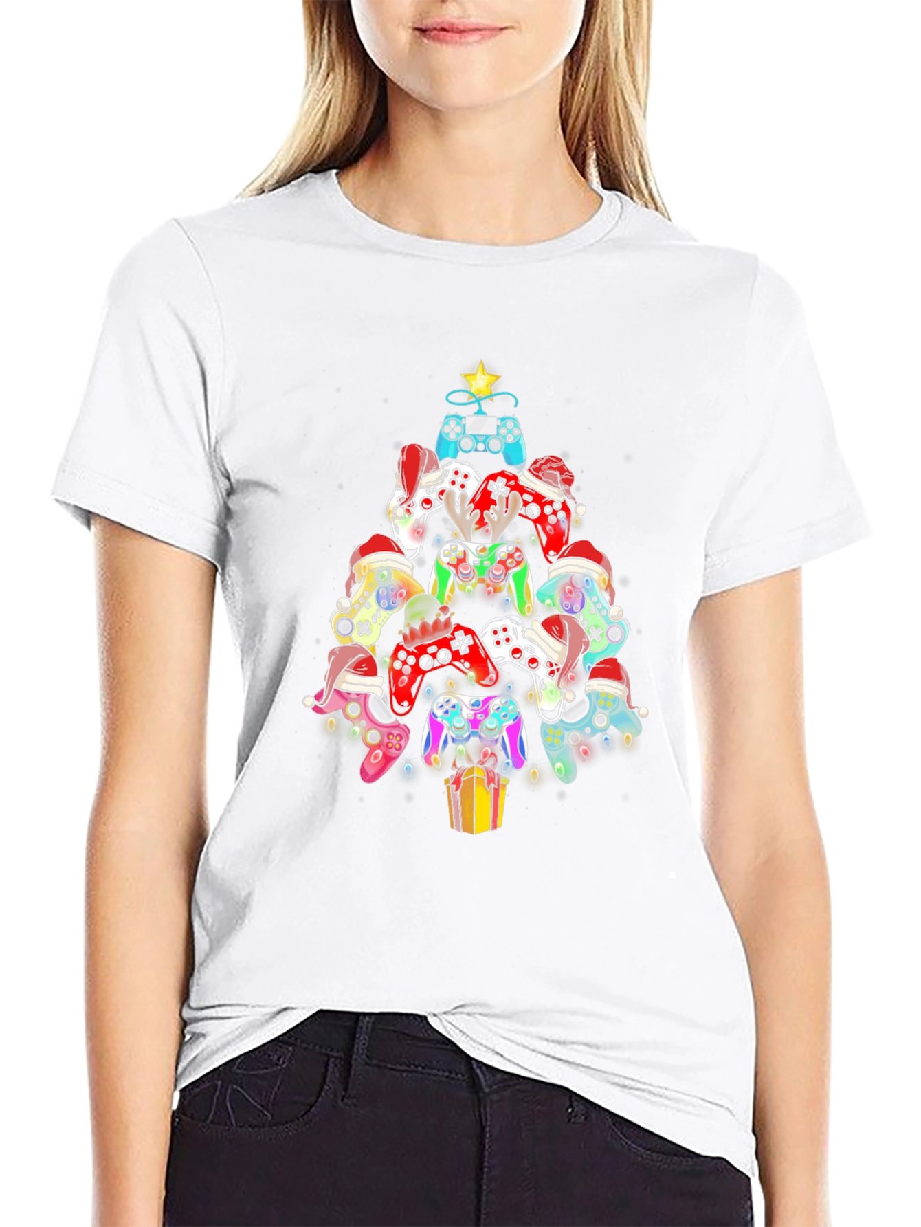 Gaming Christmas Tree T-Shirt
