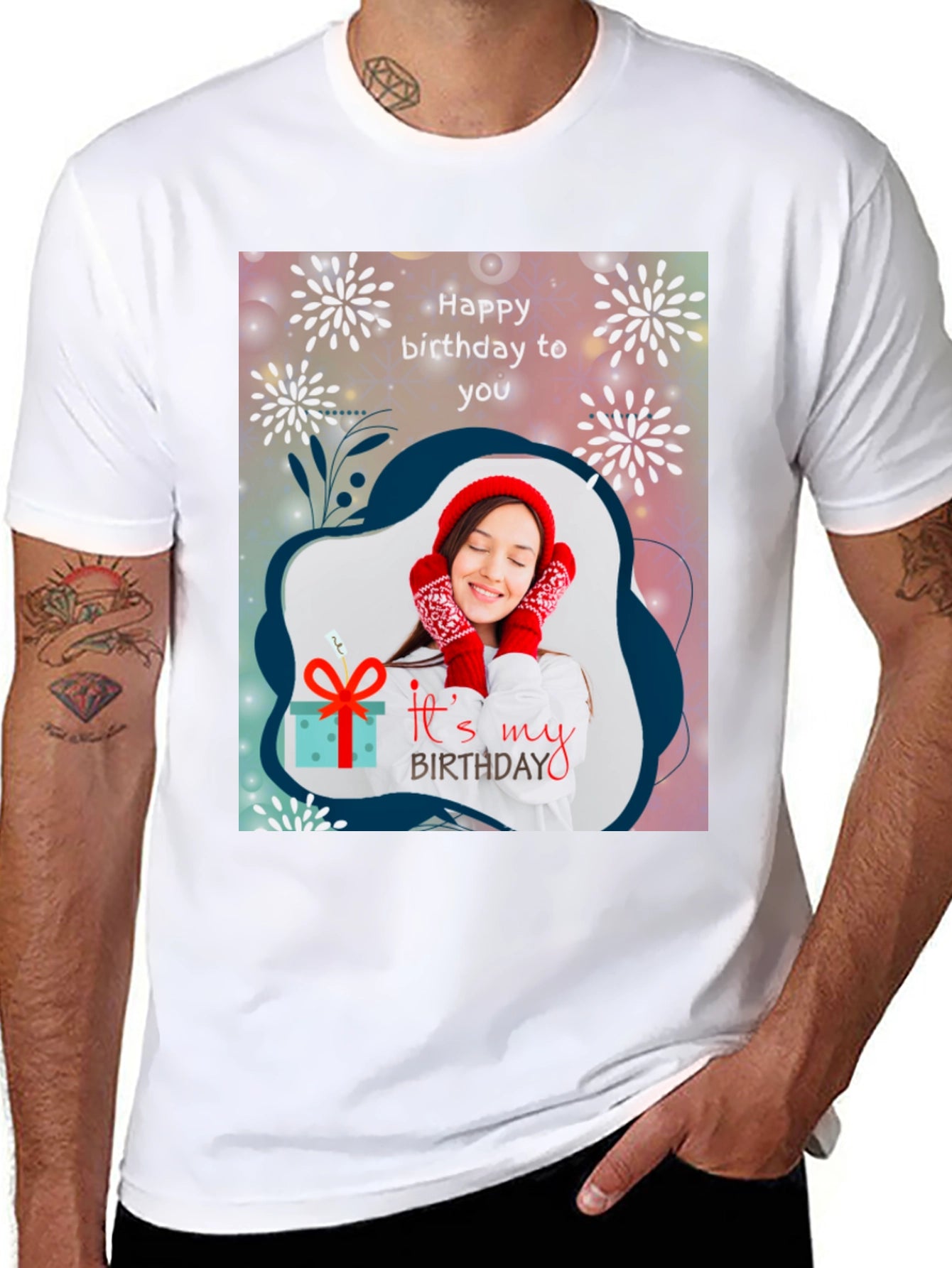 Birthday Theme Graphic T-Shirt - Soft Cotton Tee