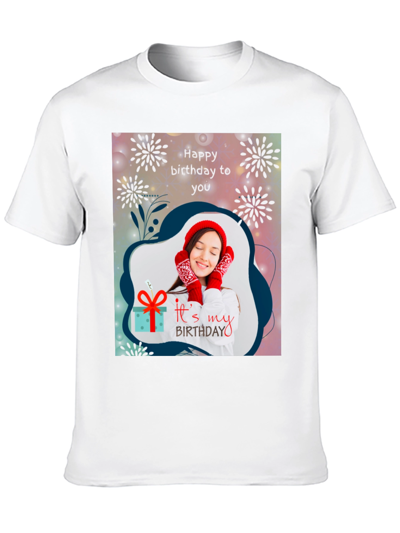 Birthday Theme Graphic T-Shirt - Soft Cotton Tee