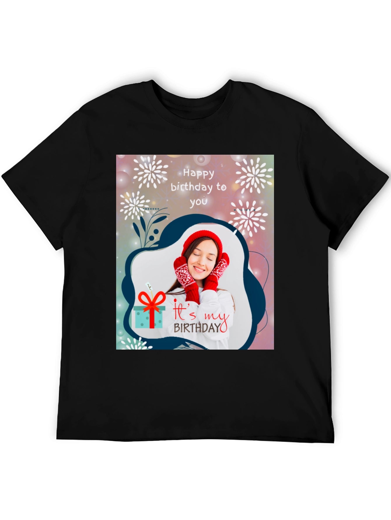 Birthday Theme Graphic T-Shirt - Soft Cotton Tee
