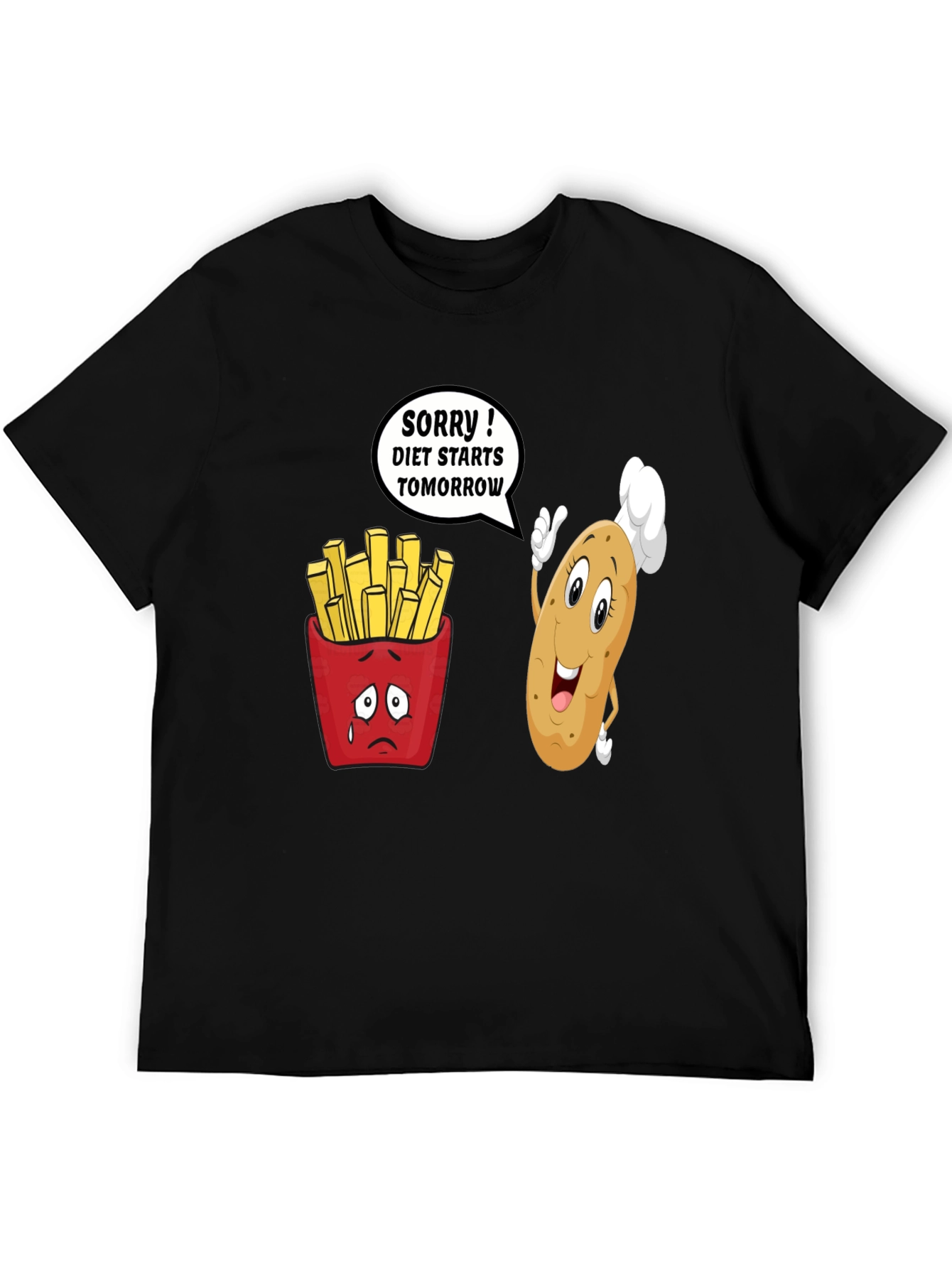 Diet Starts Tomorrow Funny T-Shirt
