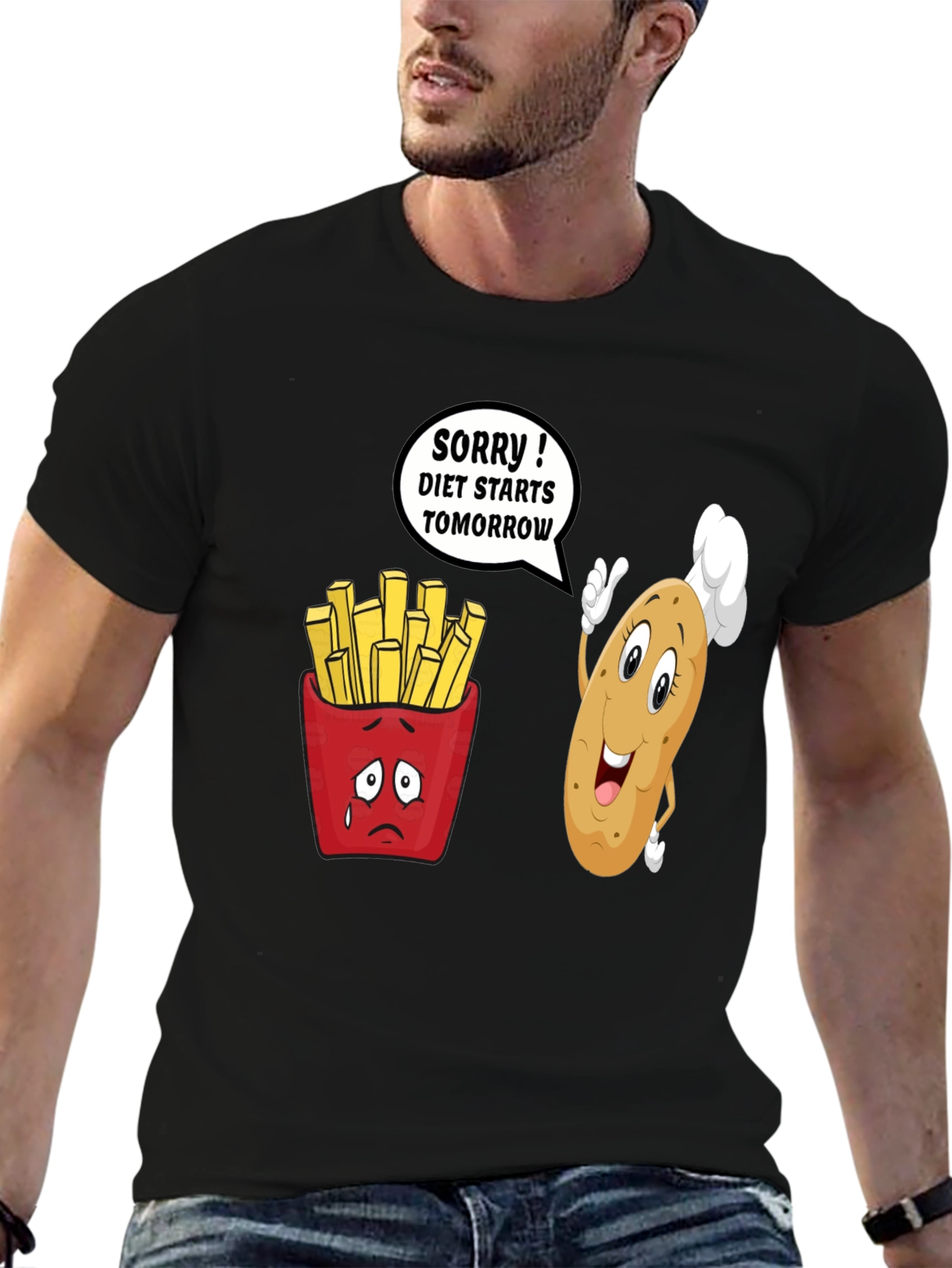 Diet Starts Tomorrow Funny T-Shirt