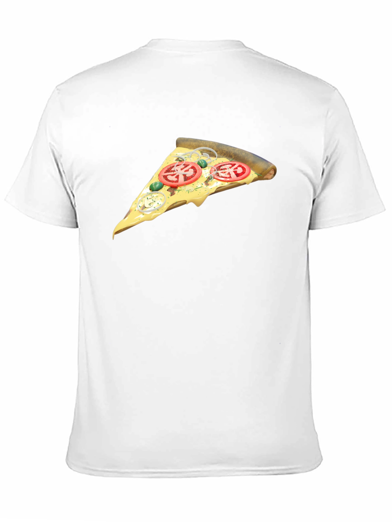 Pizza Slice Graphic T-Shirt - Unisex Casual Tee