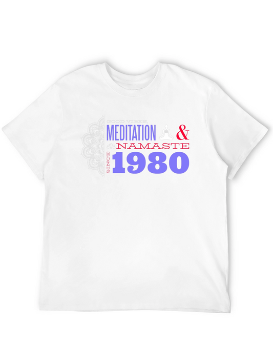 Meditation Namaste 1980 T-Shirt