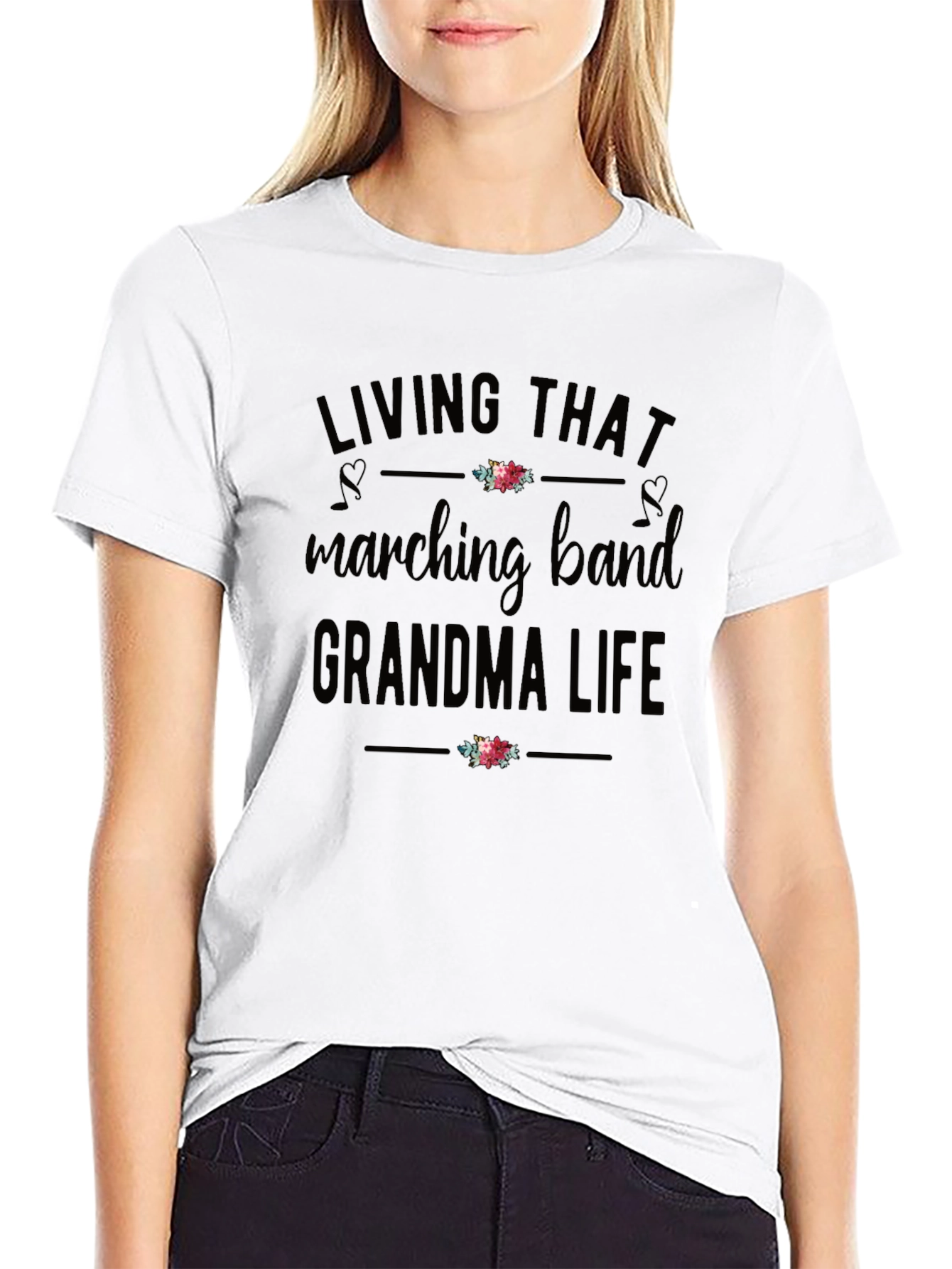 Marching Band Grandma Life T-Shirt
