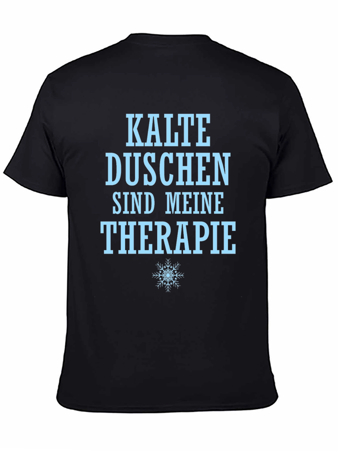 Funny Cold Shower Therapy T-Shirt