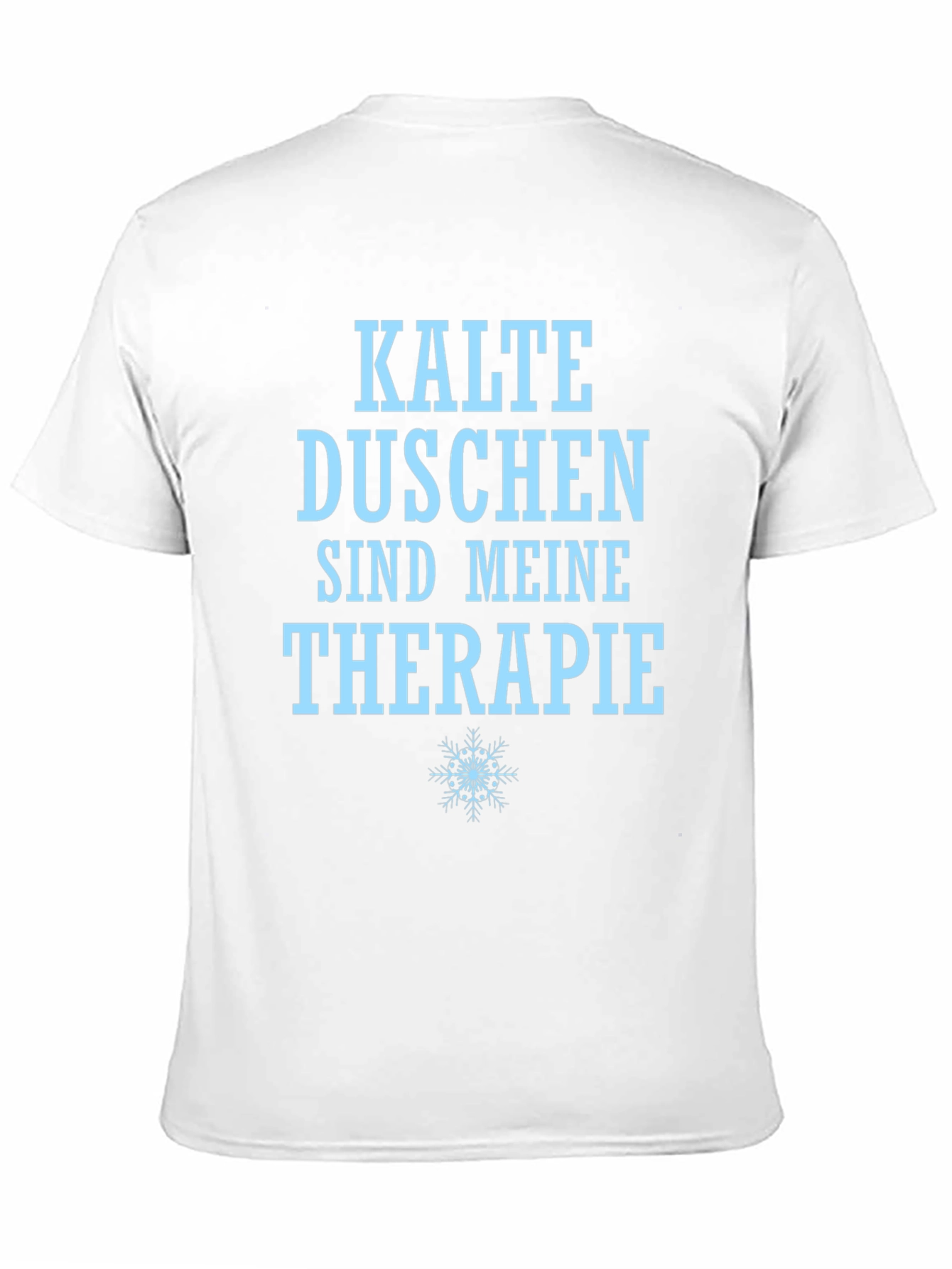 Funny Cold Shower Therapy T-Shirt