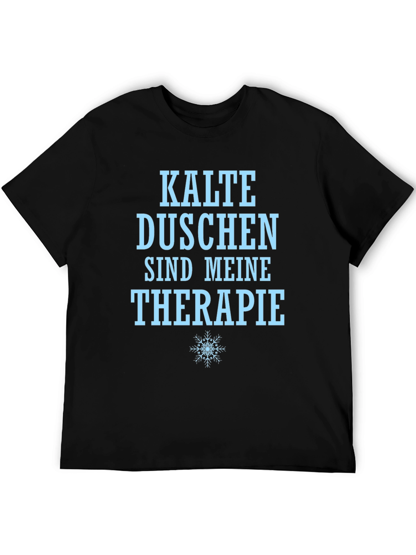 Funny Cold Shower Therapy T-Shirt