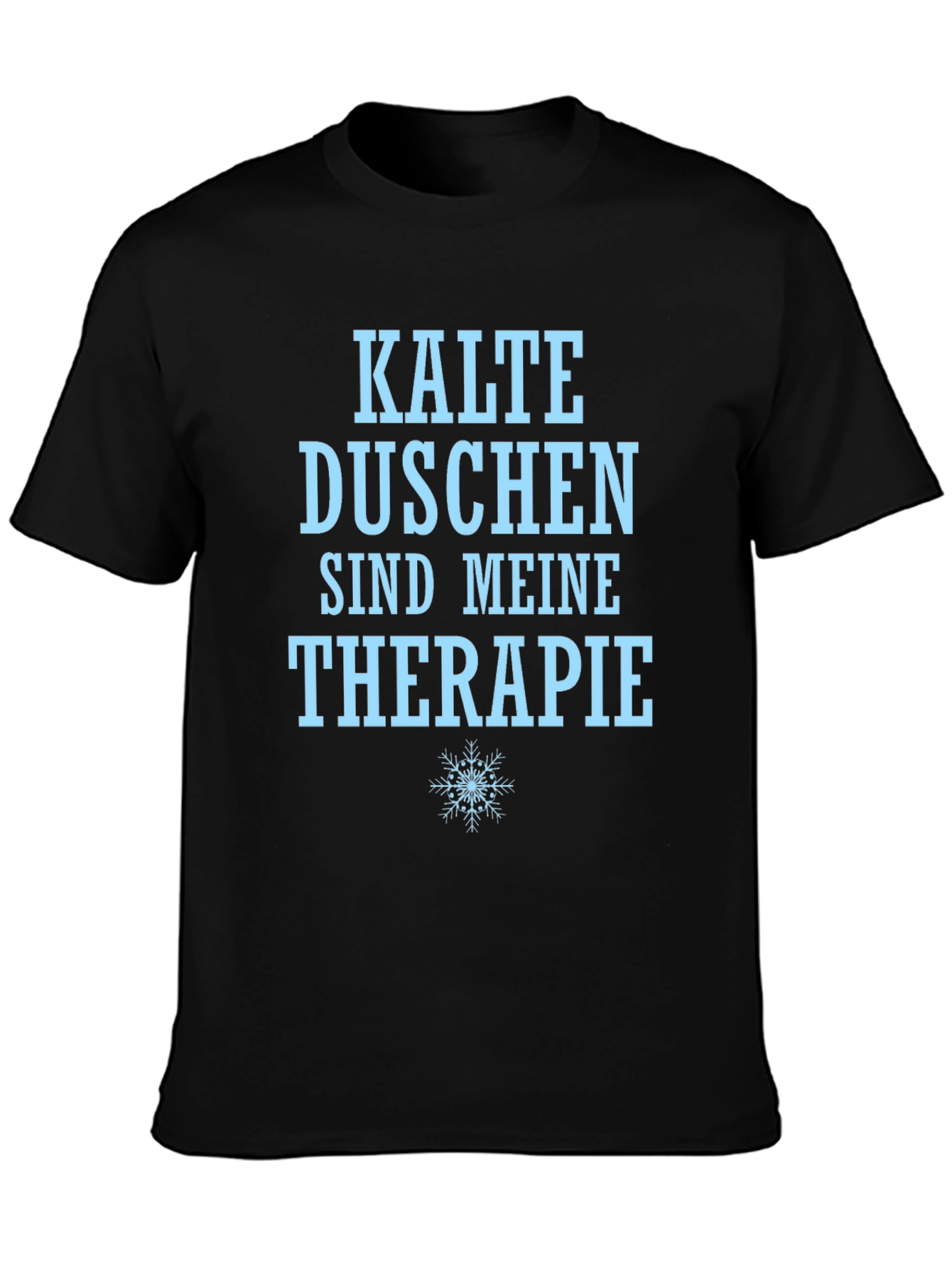 Funny Cold Shower Therapy T-Shirt