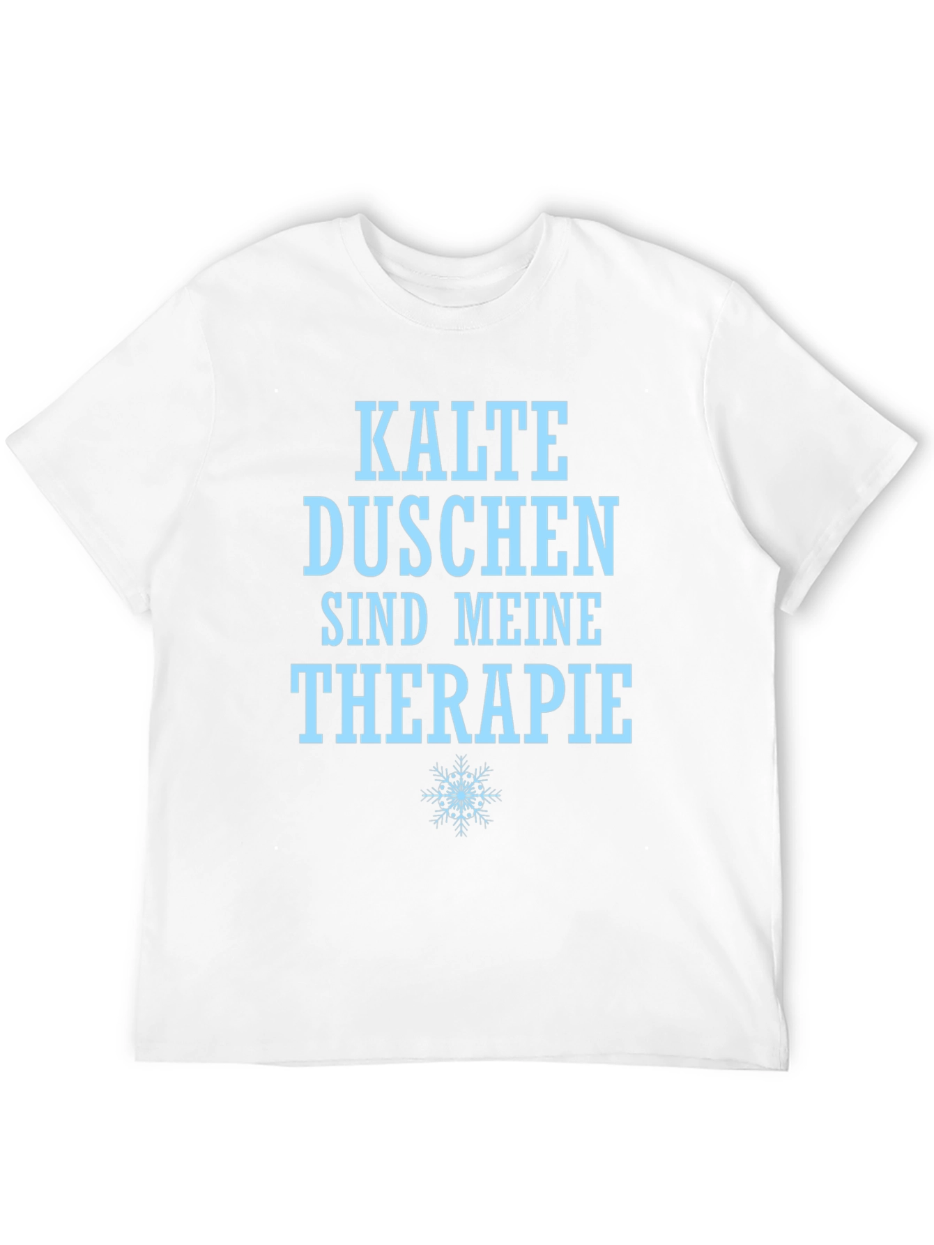 Funny Cold Shower Therapy T-Shirt