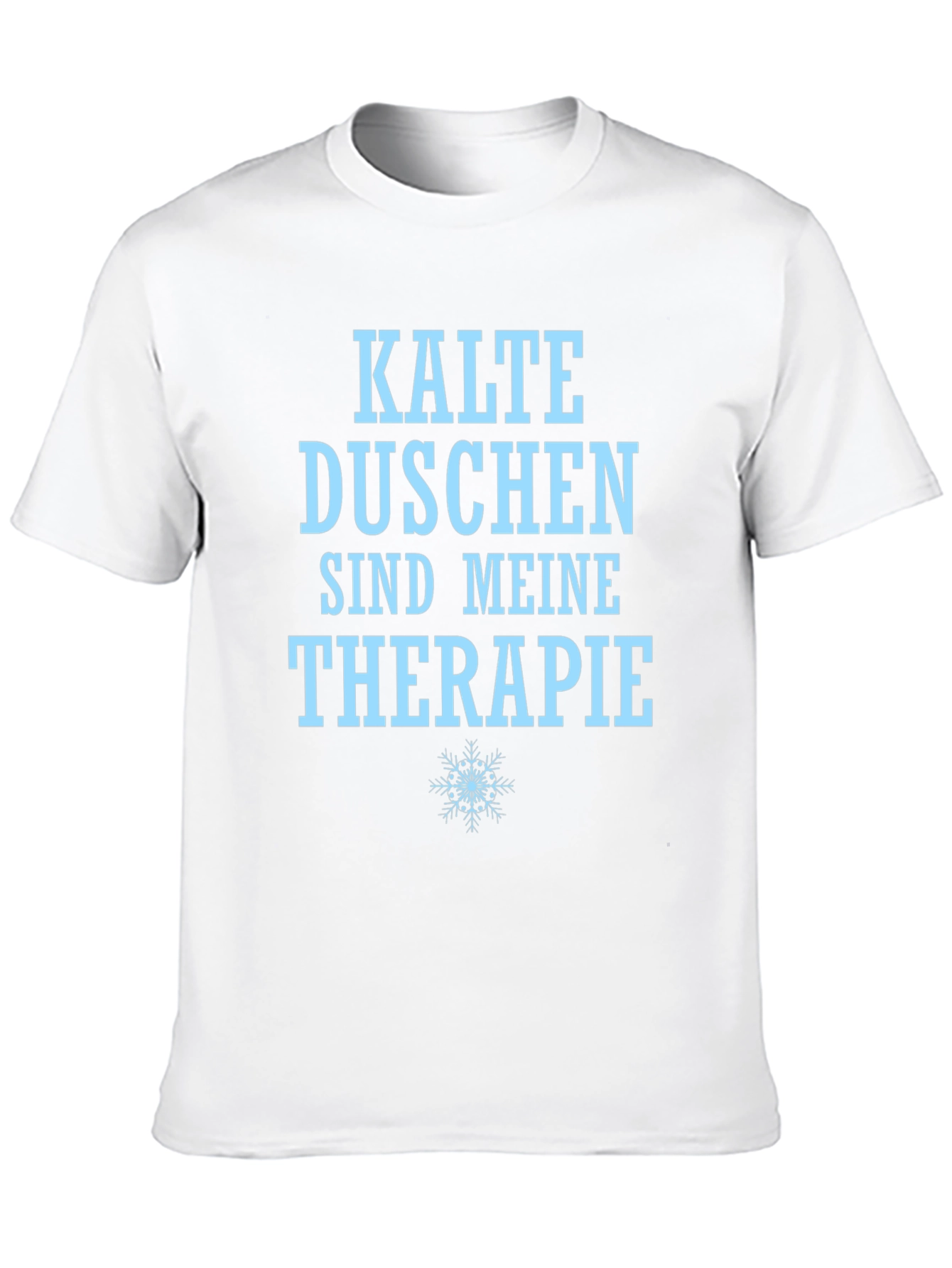 Funny Cold Shower Therapy T-Shirt