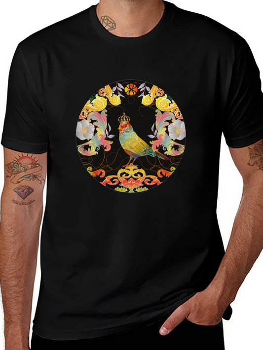 Bird King Graphic Tee - Regal Design