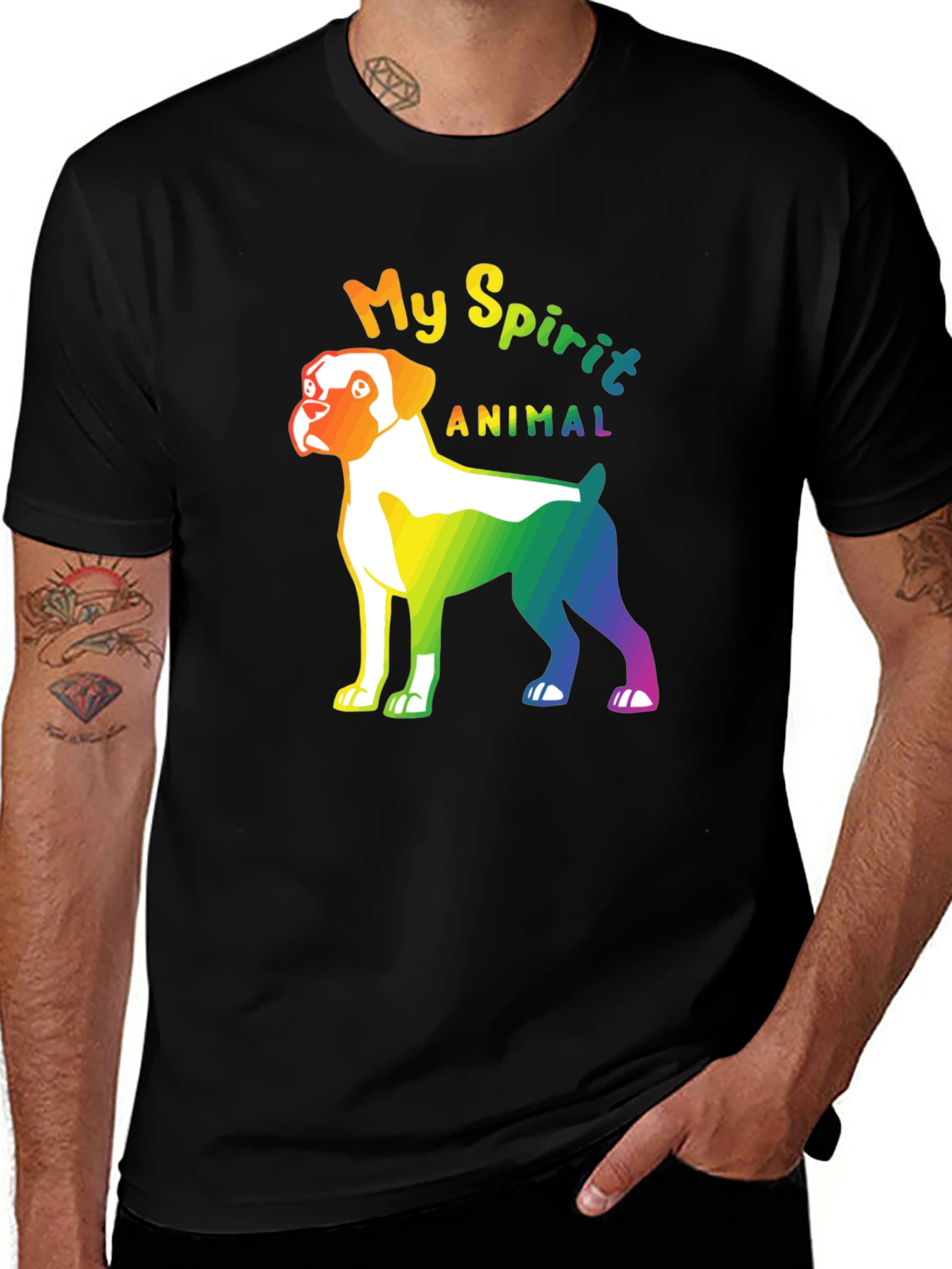My Spirit Animal Boxer Dog Pride T-Shirt