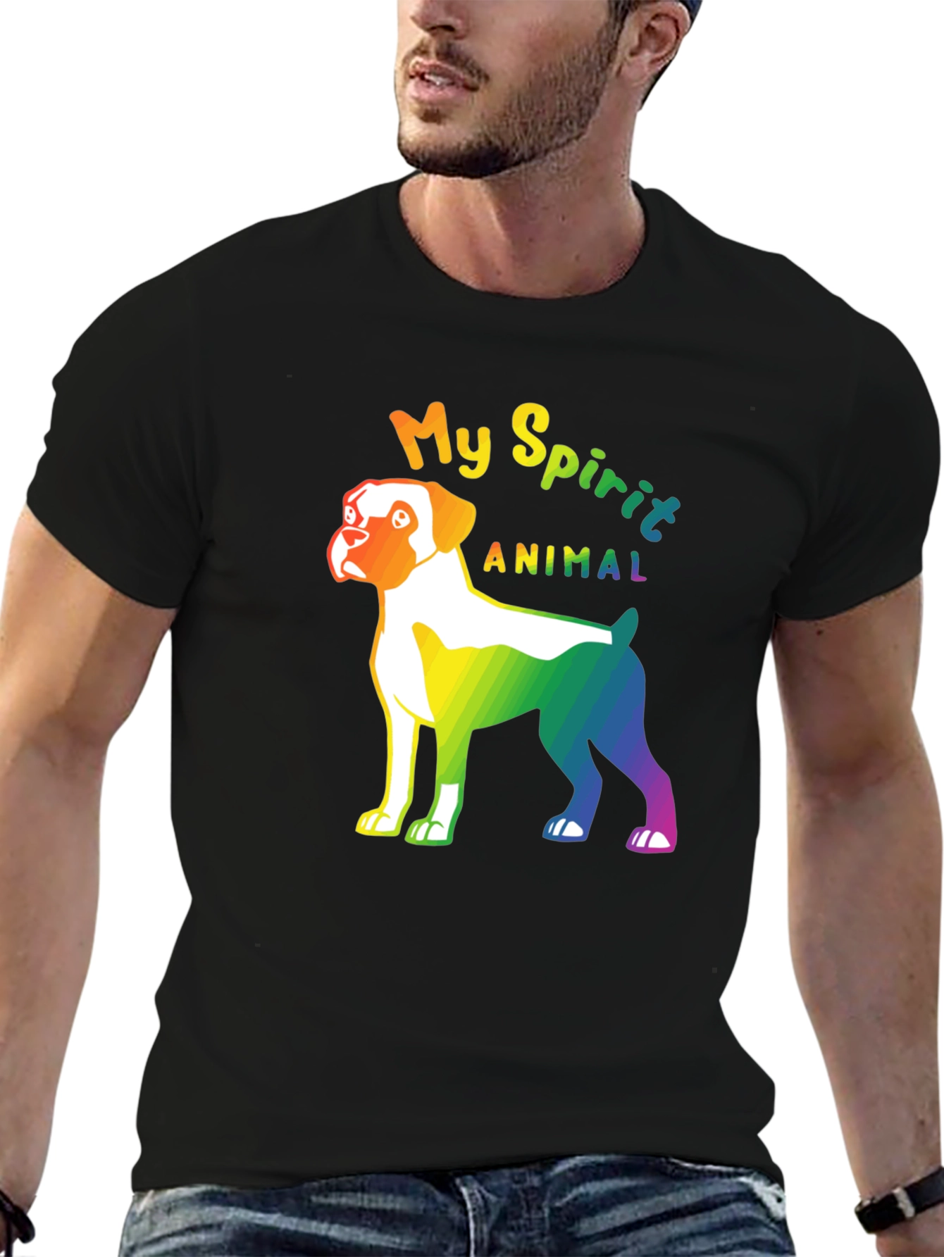 My Spirit Animal Boxer Dog Pride T-Shirt