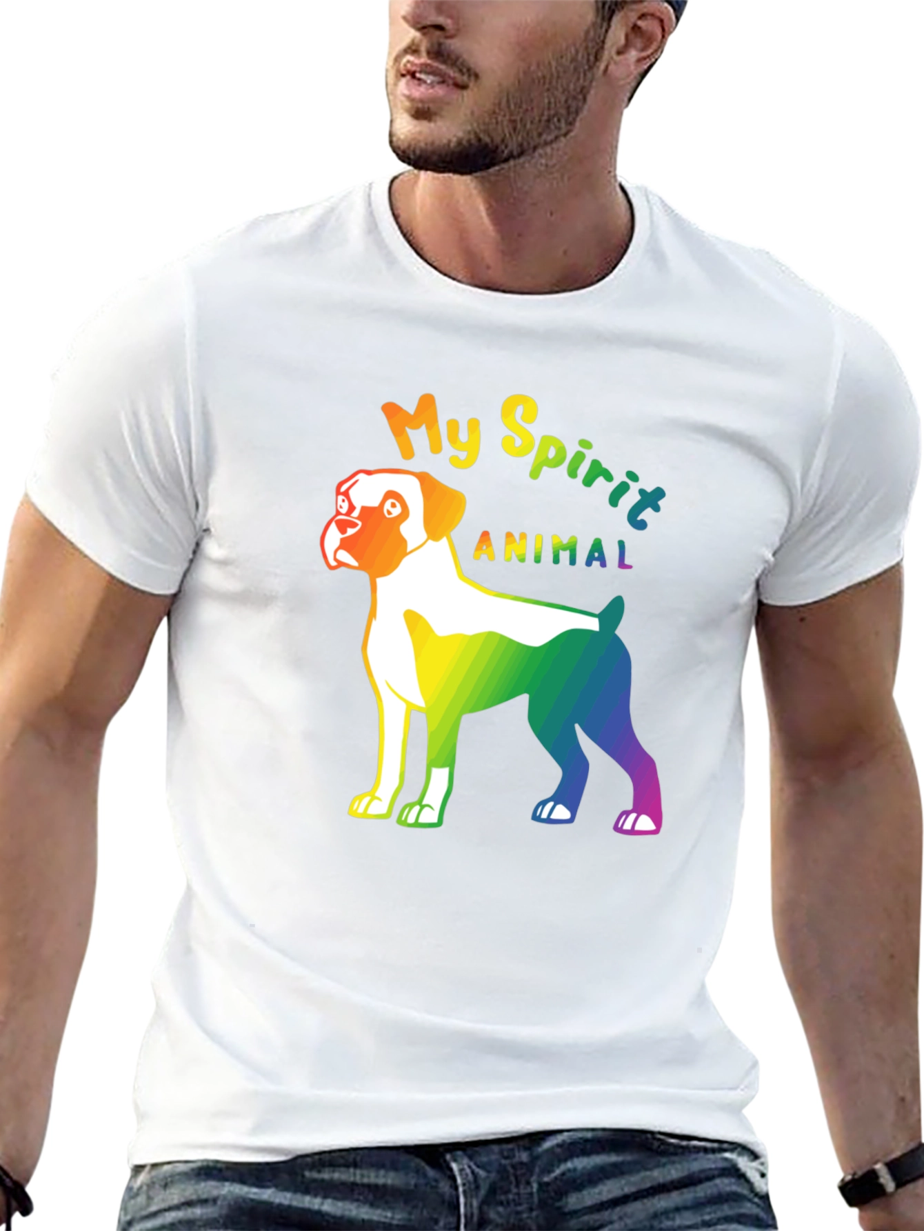My Spirit Animal Boxer Dog Pride T-Shirt