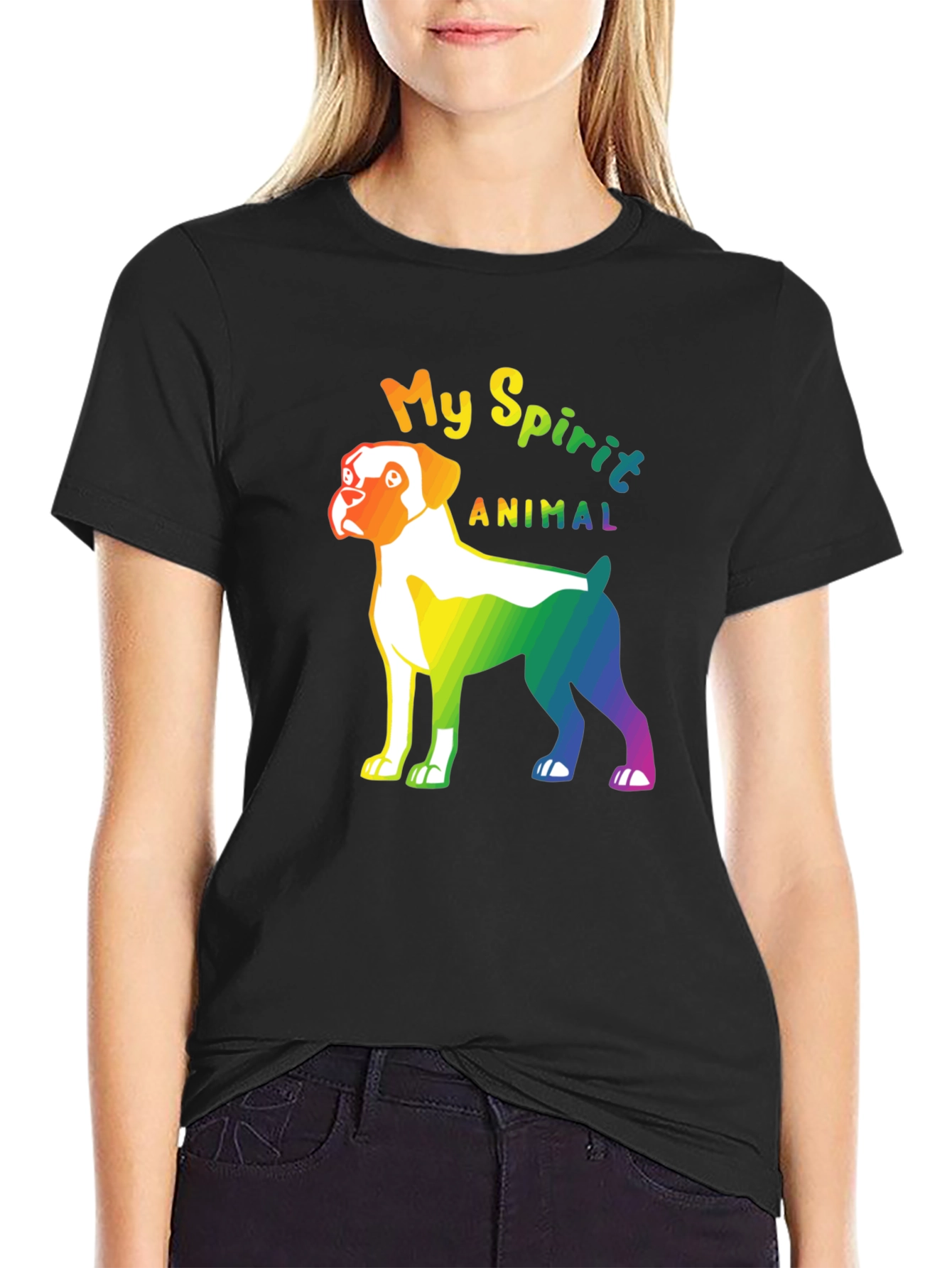 My Spirit Animal Boxer Dog Pride T-Shirt