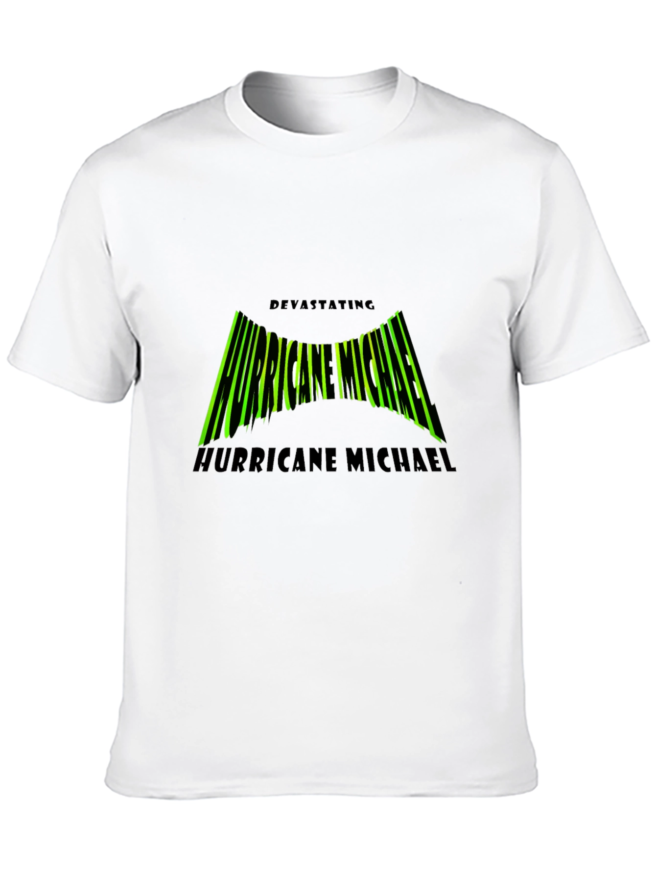 Hurricane Michael Tee - Black Graphic T-Shirt