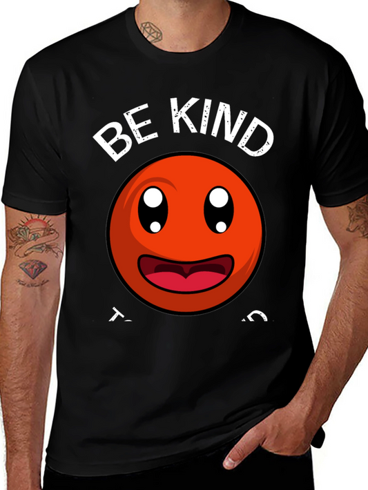 Be Kind Smiley Face Graphic T-Shirt