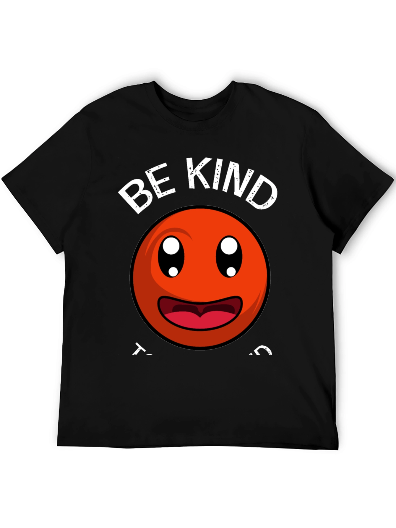 Be Kind Smiley Face Graphic T-Shirt