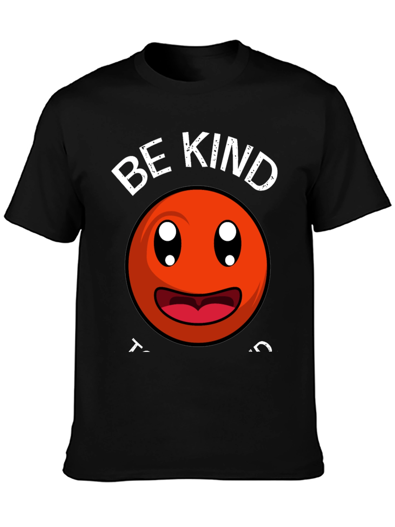 Be Kind Smiley Face Graphic T-Shirt