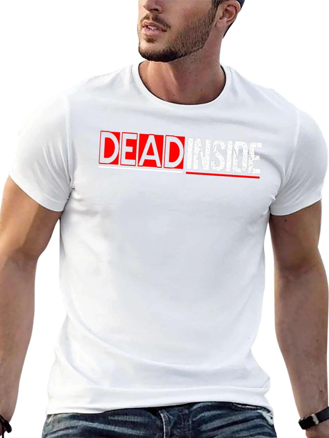 Dead Inside Graphic Tee - Black