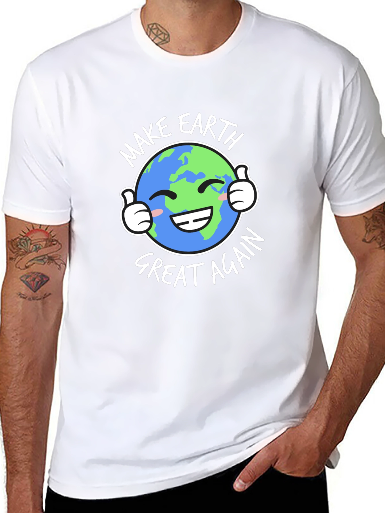 Make Earth Great Again Graphic T-Shirt