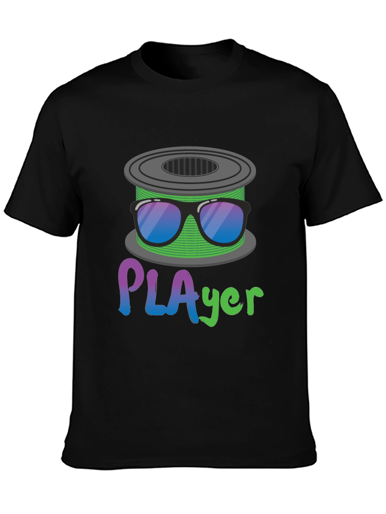 PLAyer T-Shirt - 3D Printing Filament Humor Tee