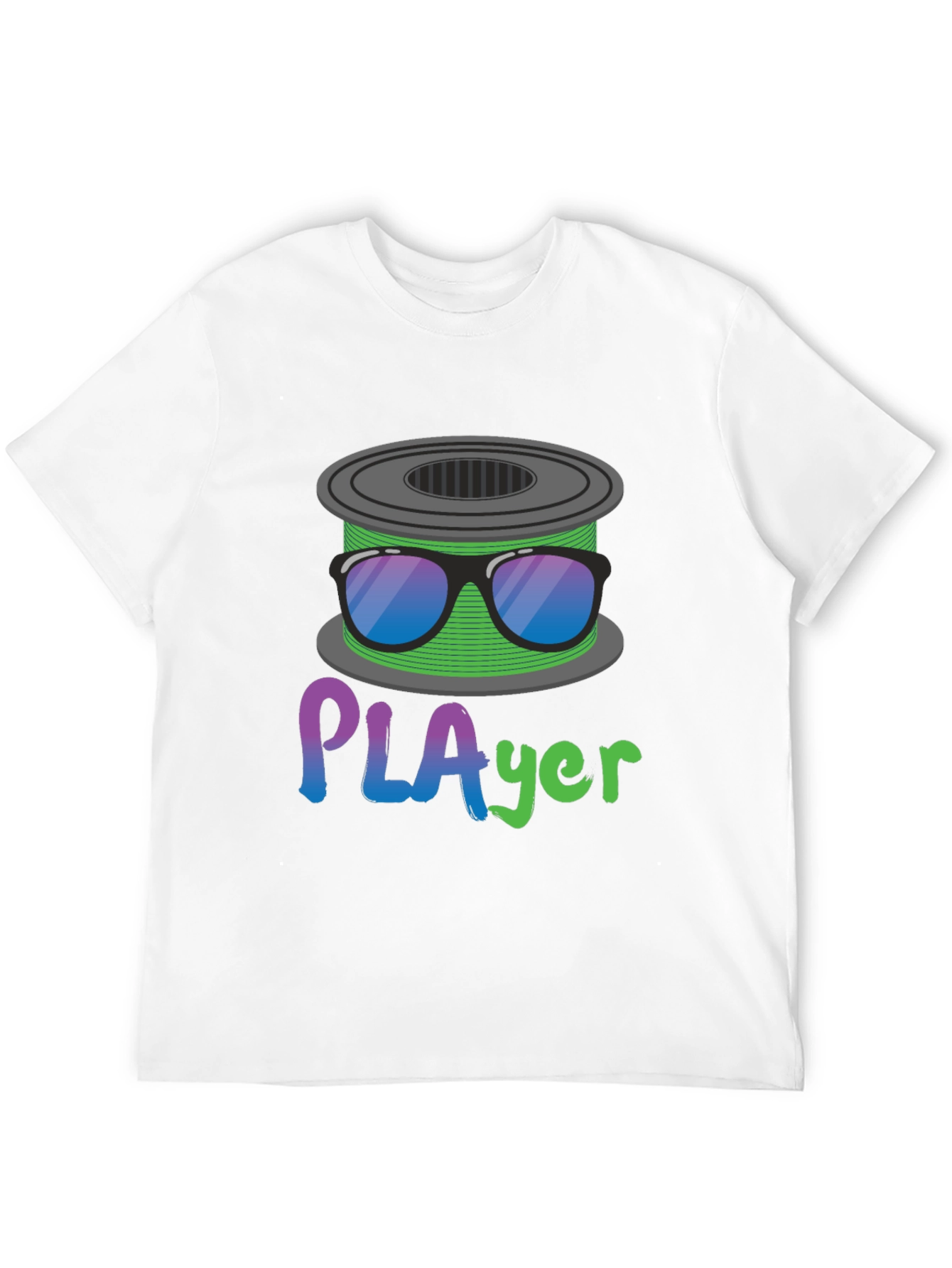 PLAyer T-Shirt - 3D Printing Filament Humor Tee