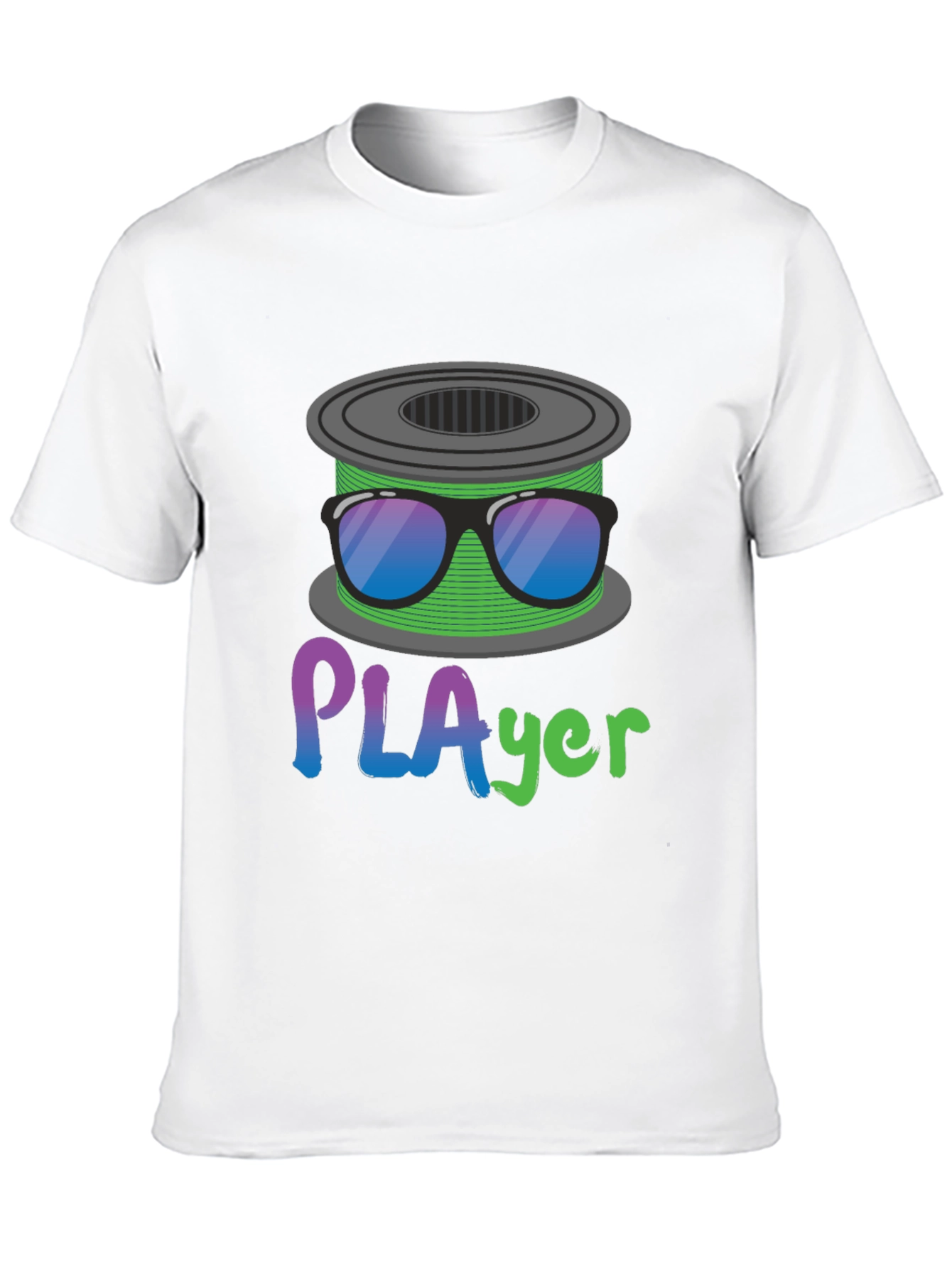 PLAyer T-Shirt - 3D Printing Filament Humor Tee