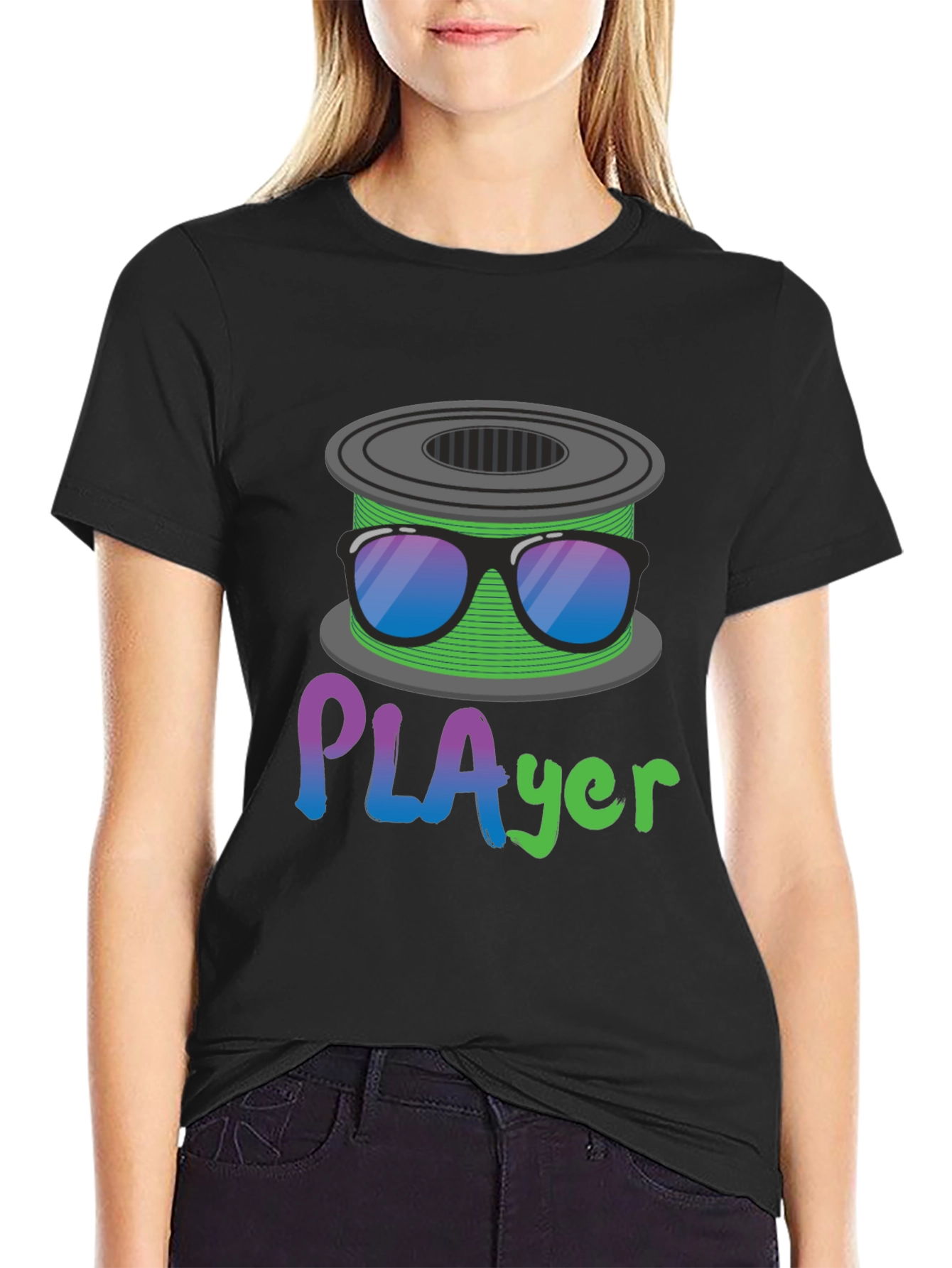 PLAyer T-Shirt - 3D Printing Filament Humor Tee