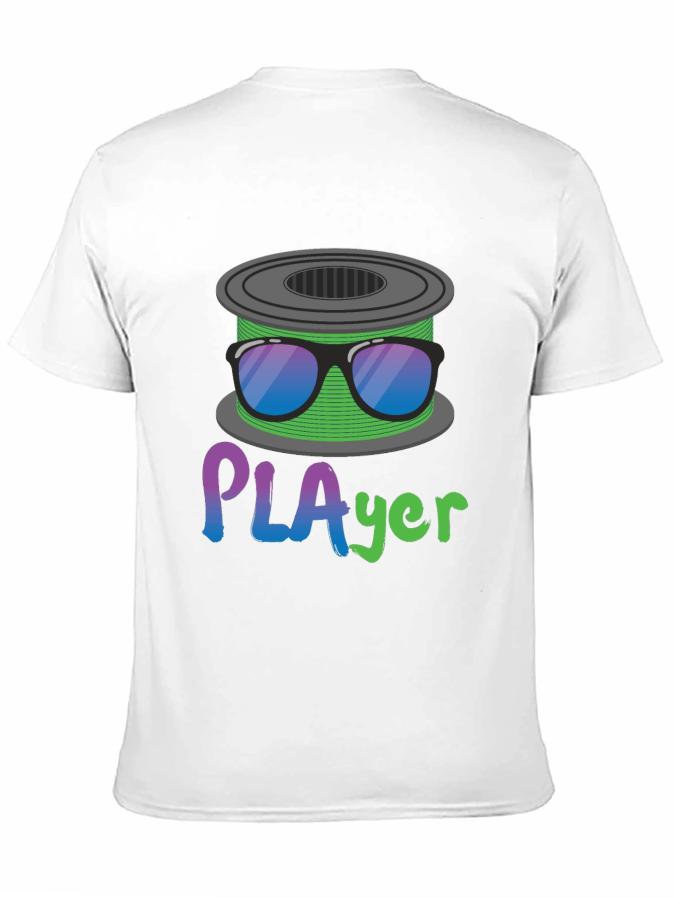 PLAyer T-Shirt - 3D Printing Filament Humor Tee