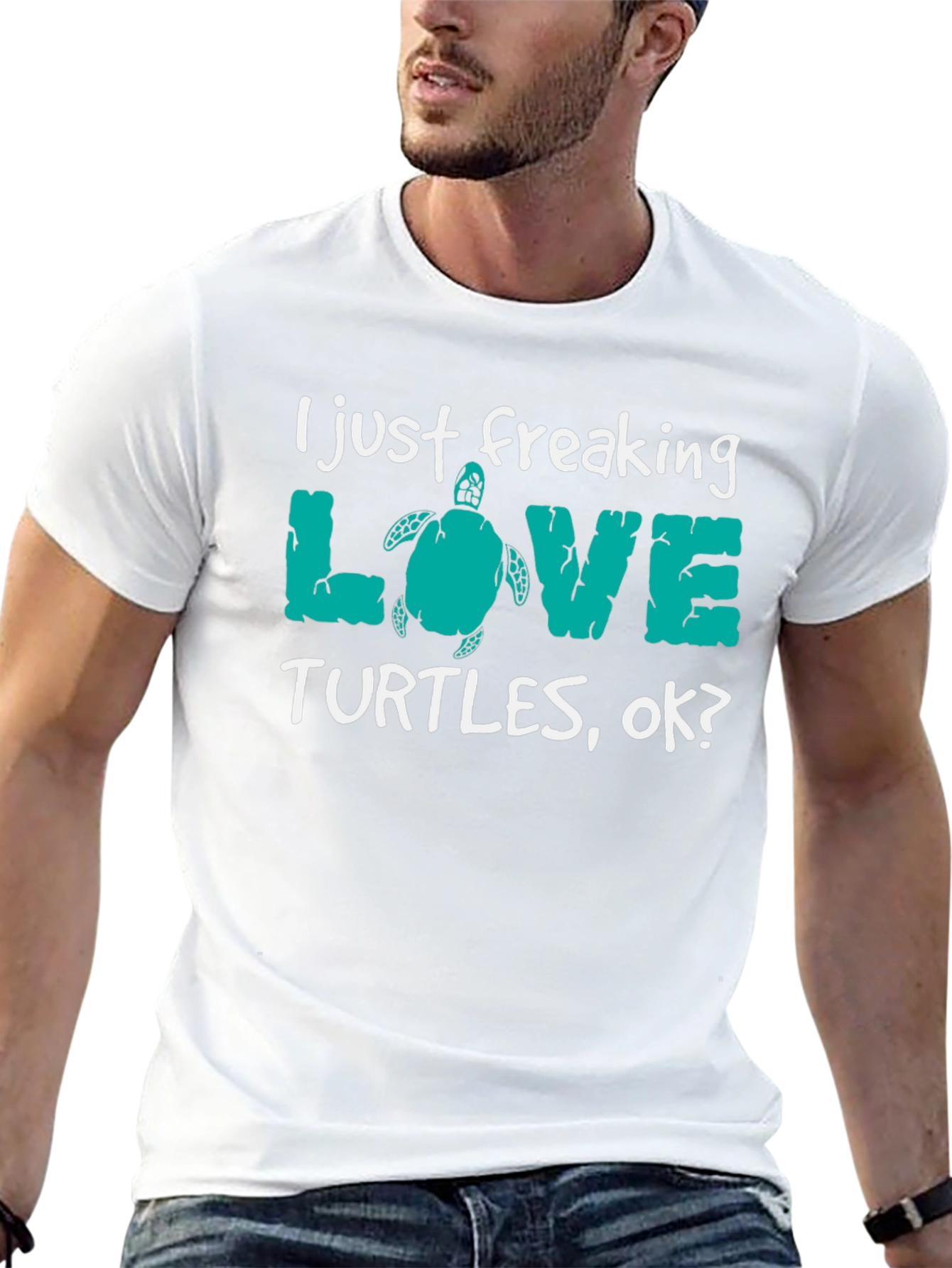 I Just Freaking Love Turtles Tee
