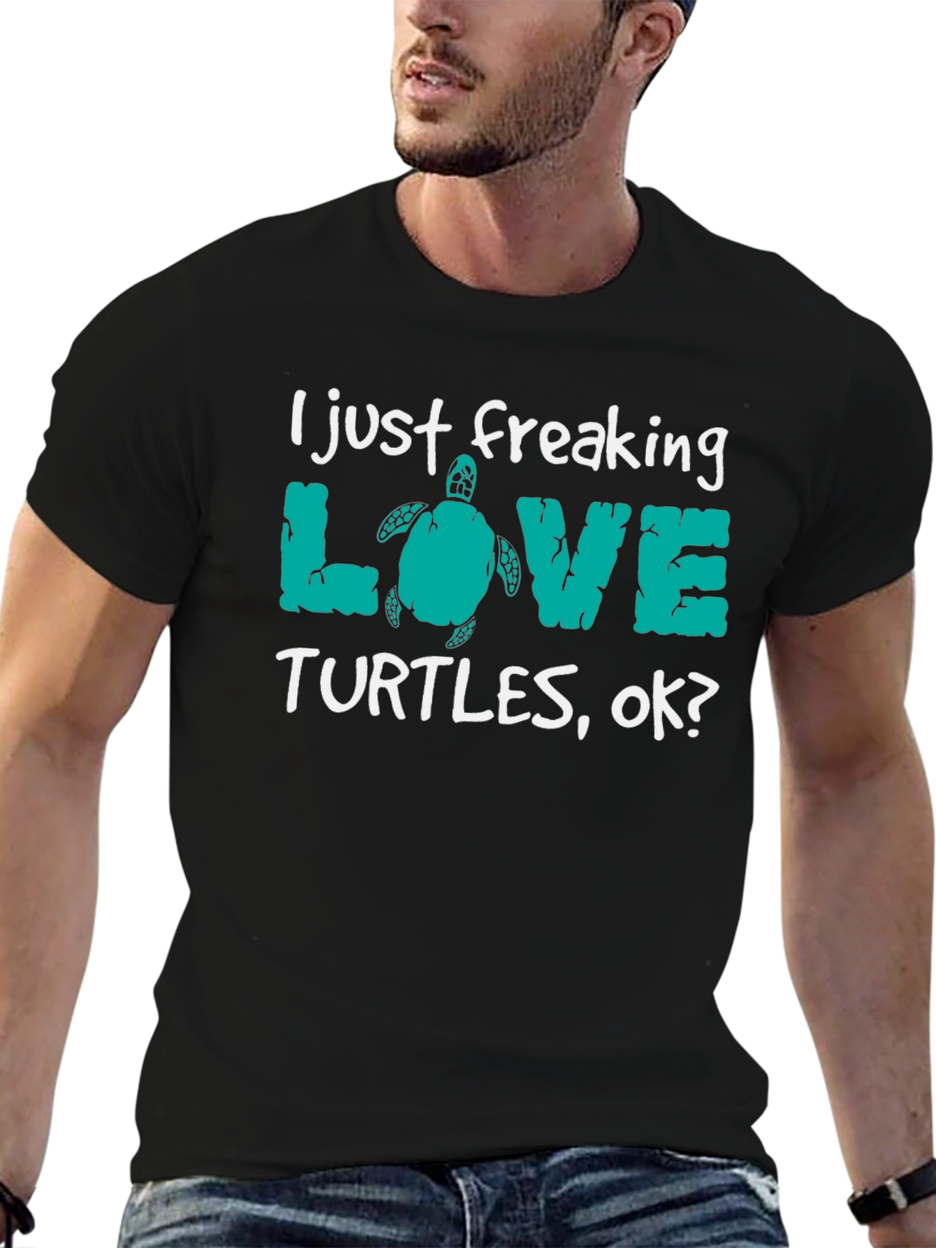 I Just Freaking Love Turtles Tee