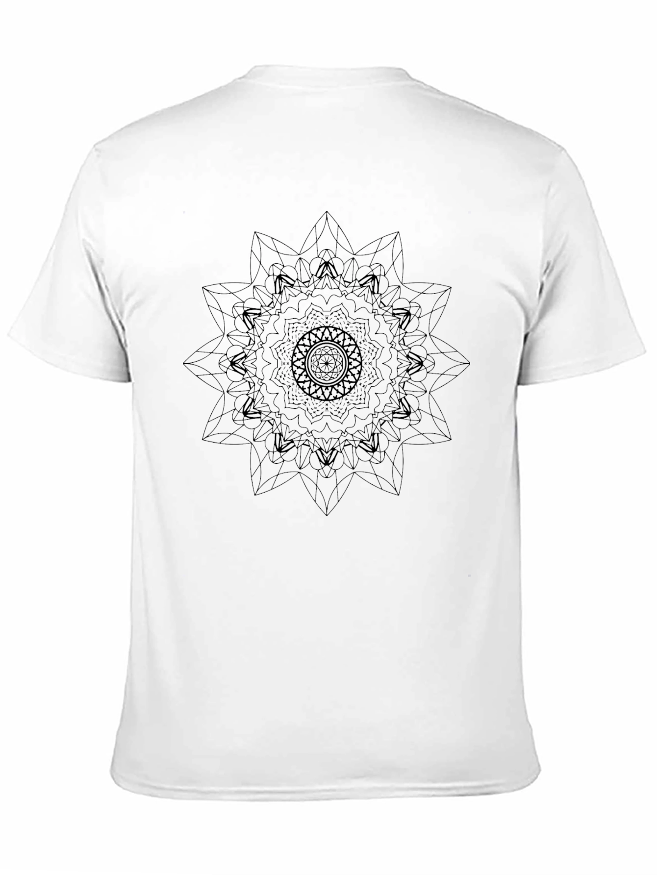 Mandala Graphic Black T-Shirt