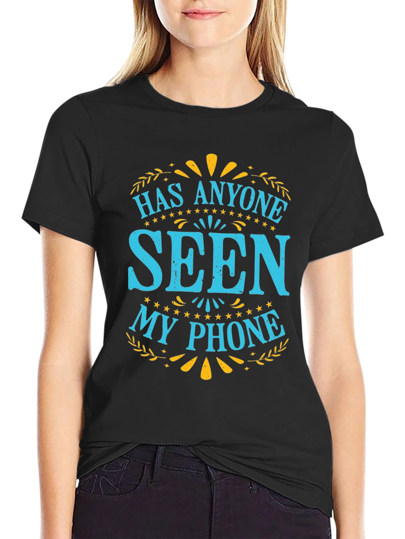 Funny Lost Phone Graphic Tee